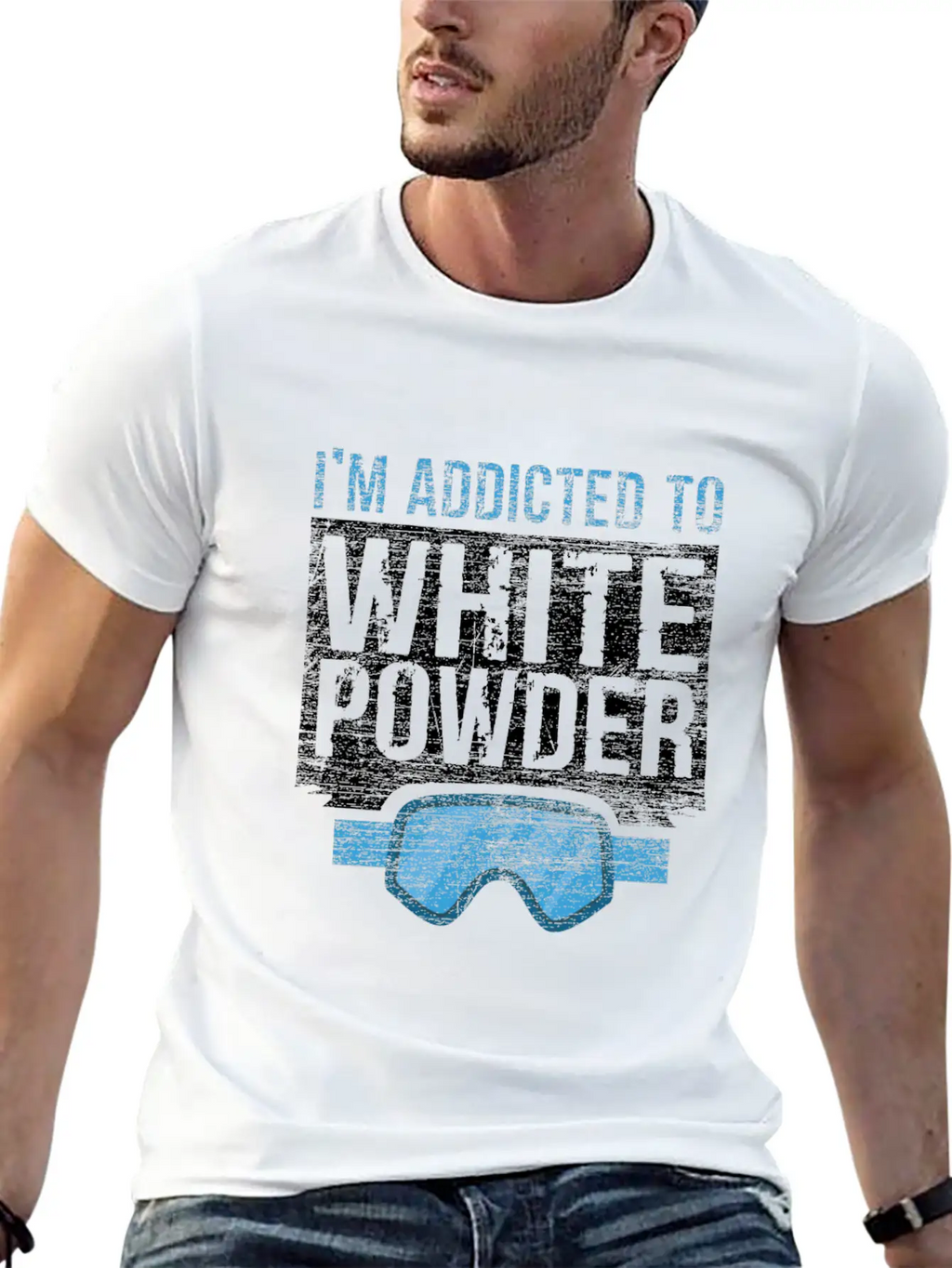Snowboard Snow Unisex Casual T-Shirt – Clean Design For Daily Comfort