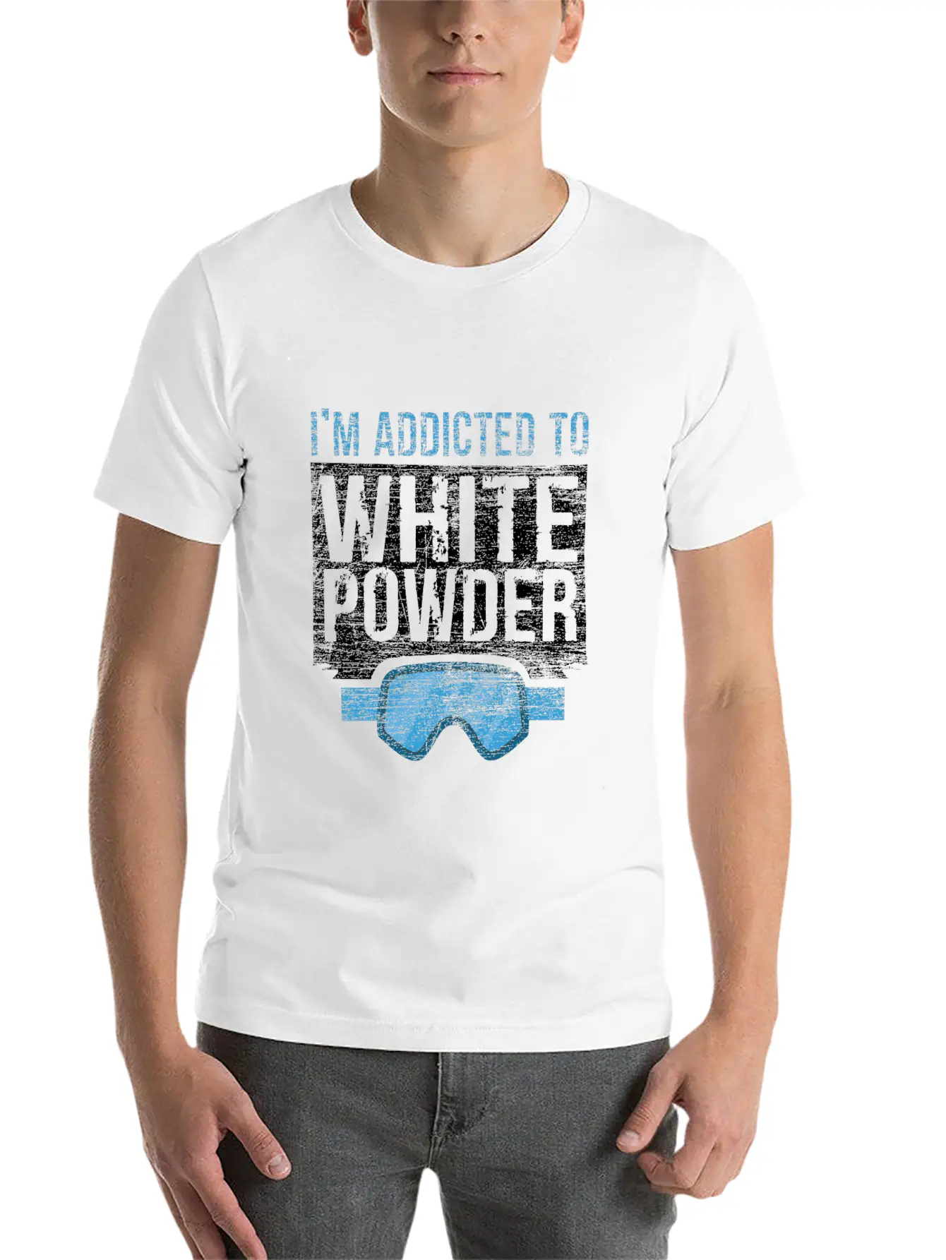 Snowboard Snow Unisex Casual T-Shirt – Clean Design For Daily Comfort