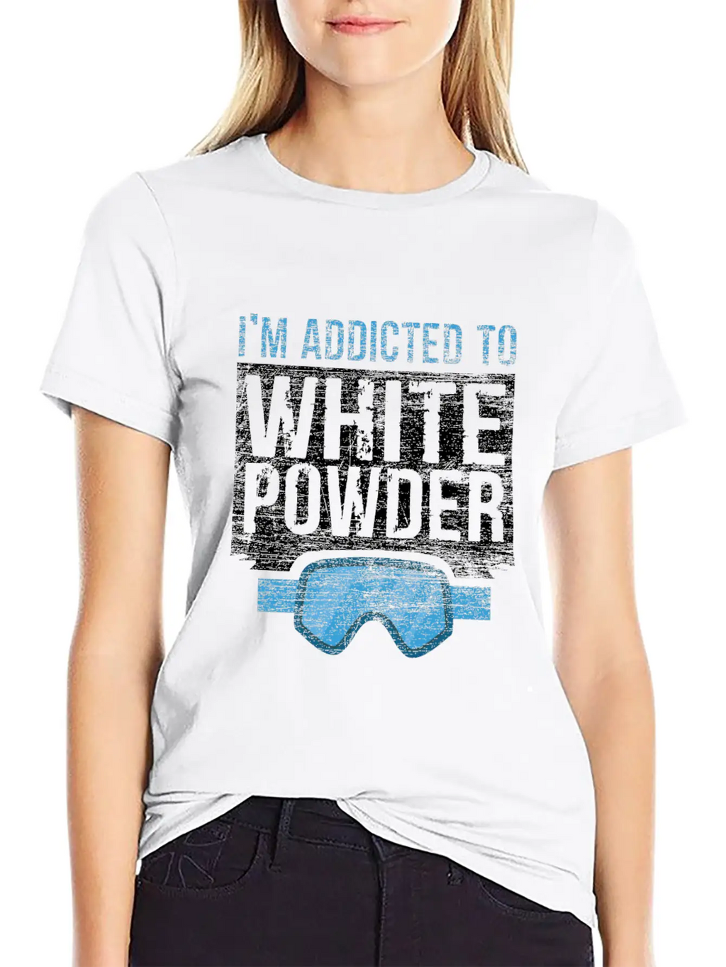 Snowboard Snow Unisex Casual T-Shirt – Clean Design For Daily Comfort