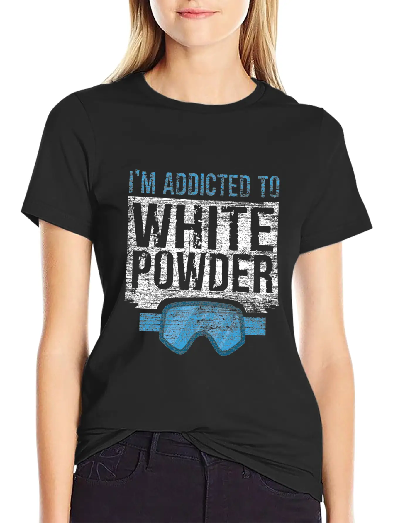 Snowboard Snow Unisex Casual T-Shirt – Clean Design For Daily Comfort
