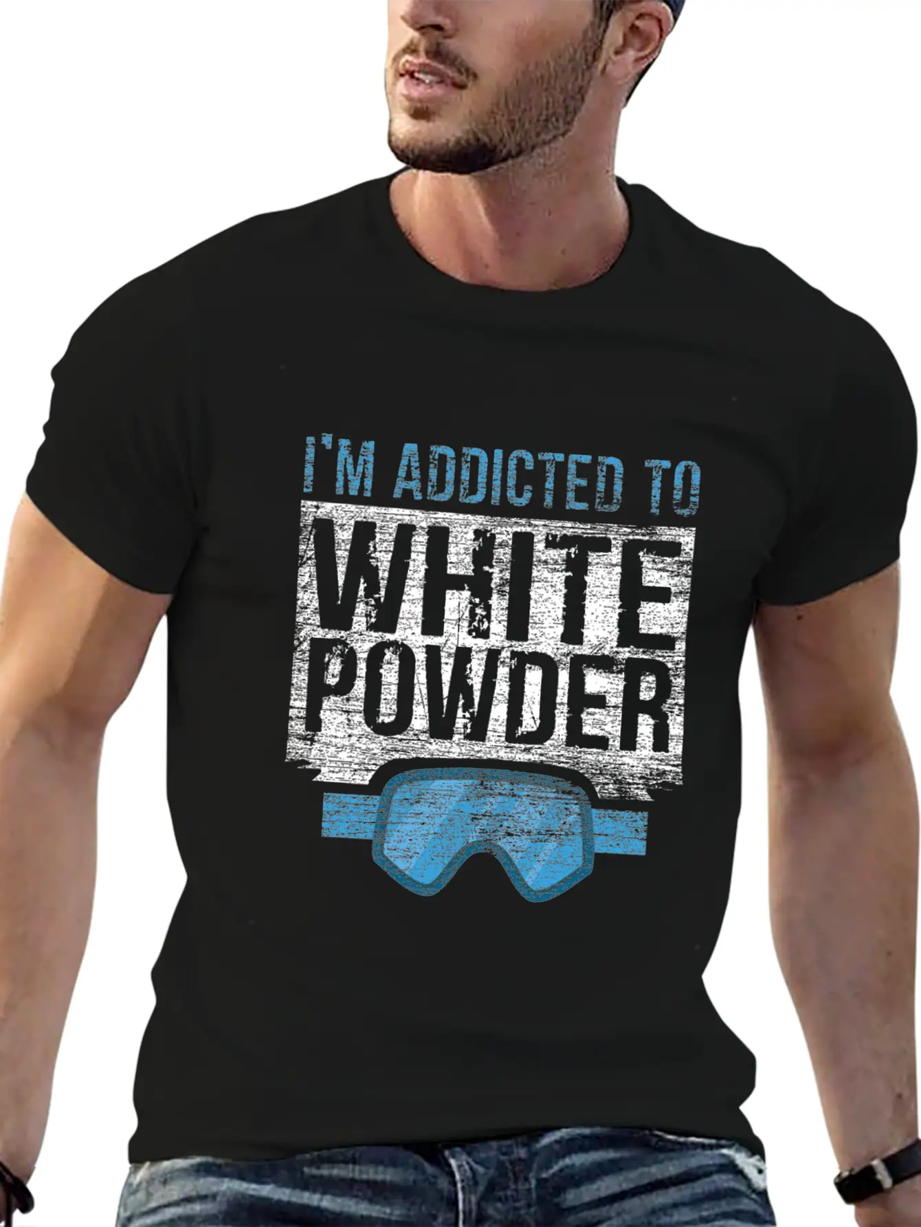 Snowboard Snow Unisex Casual T-Shirt – Clean Design For Daily Comfort