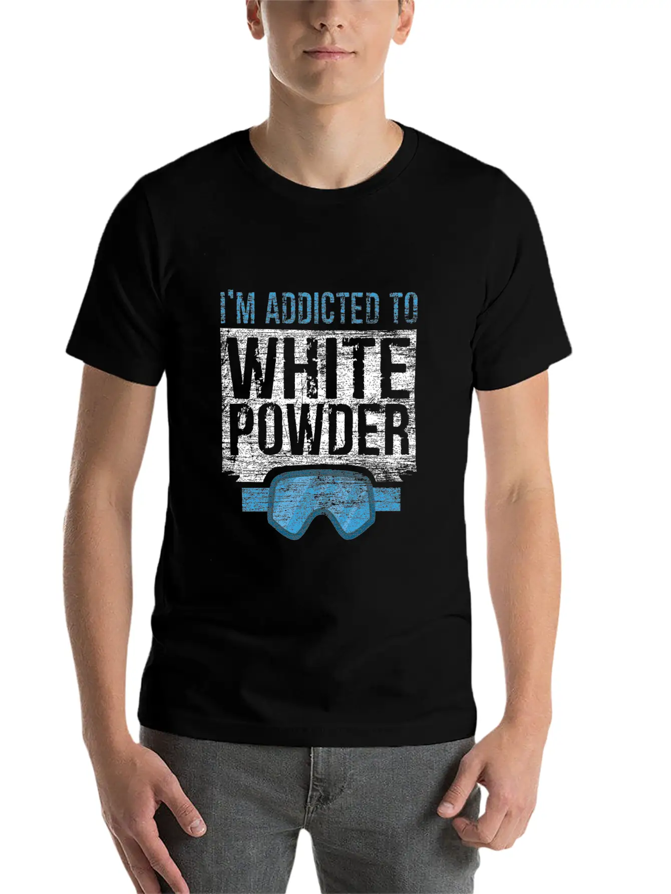 Snowboard Snow Unisex Casual T-Shirt – Clean Design For Daily Comfort