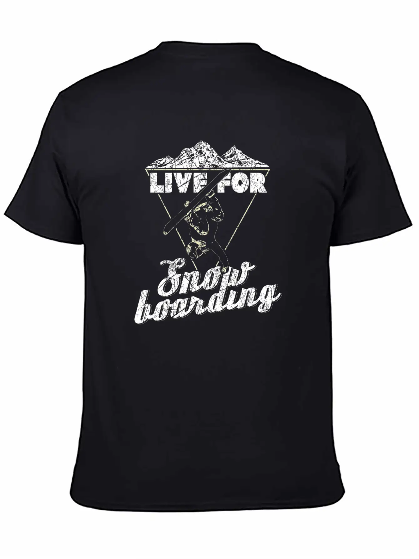 Snowboard Winter Essential Cotton Tee For Daily Outfits – Unisex Style