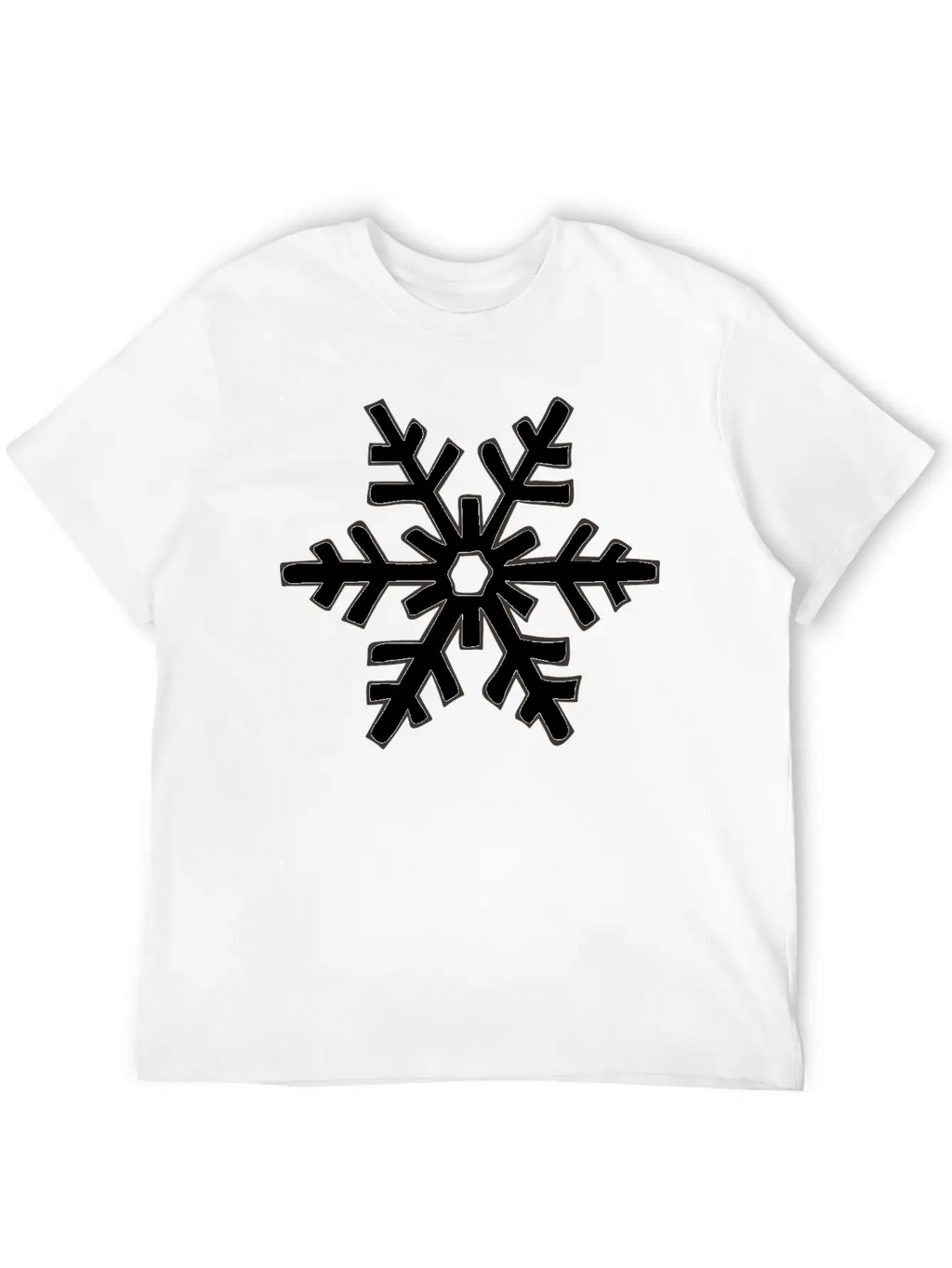 Snowflake 1 Stylish Everyday T-Shirt – Unisex Basic Cotton Tee