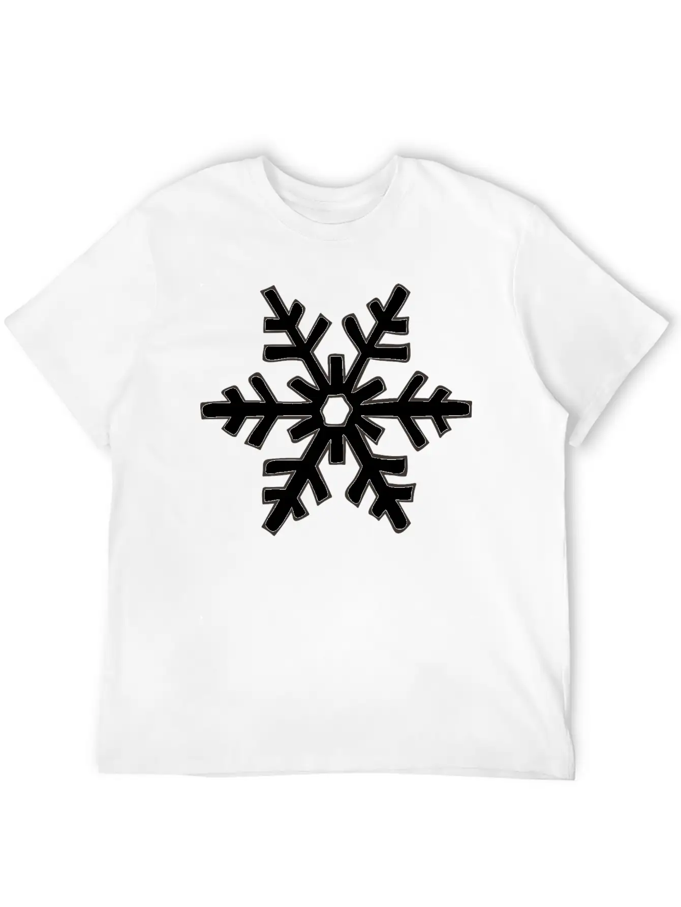 Snowflake 1 Stylish Everyday T-Shirt – Unisex Basic Cotton Tee