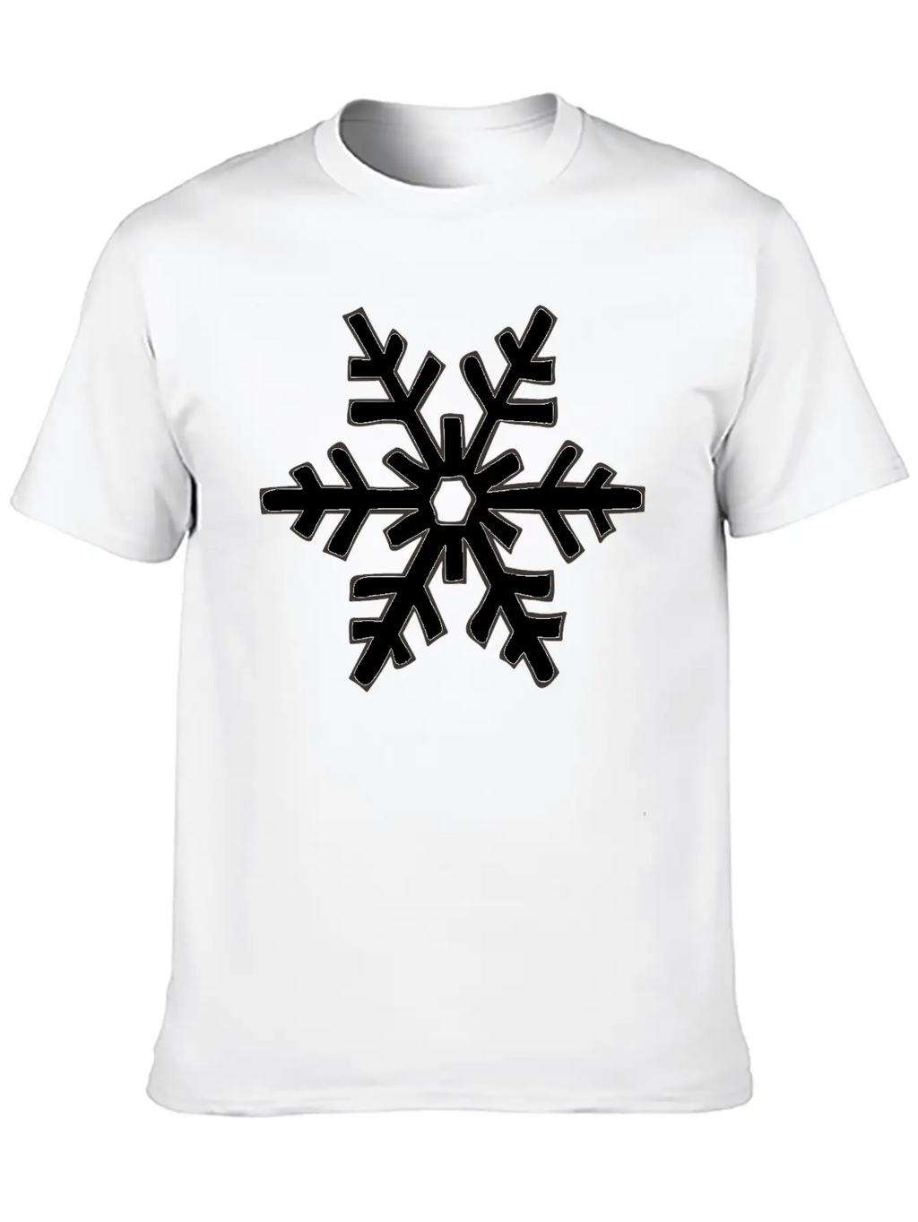 Snowflake 1 Stylish Everyday T-Shirt – Unisex Basic Cotton Tee