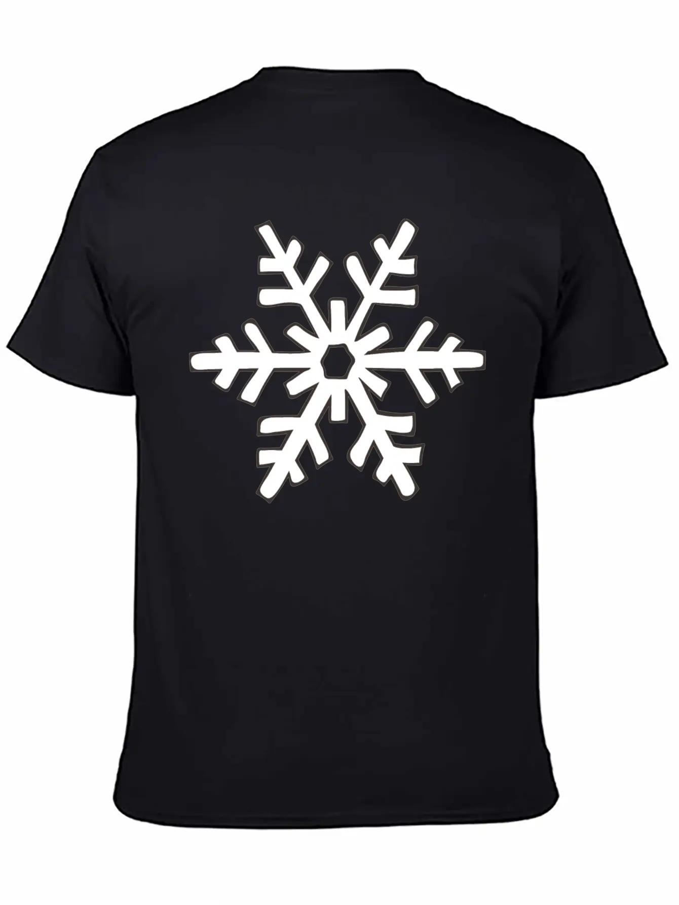 Snowflake 1 Stylish Everyday T-Shirt – Unisex Basic Cotton Tee