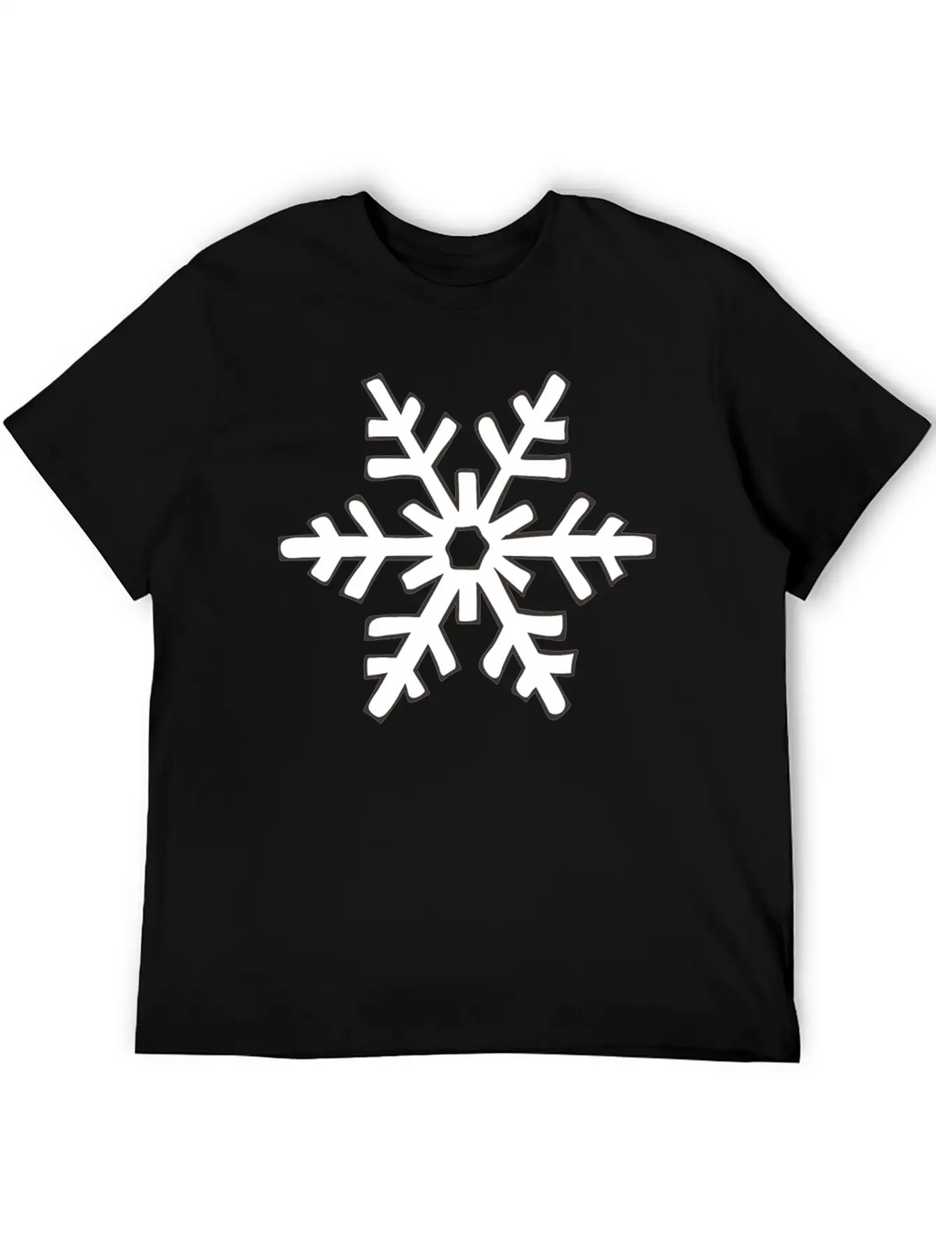 Snowflake 1 Stylish Everyday T-Shirt – Unisex Basic Cotton Tee