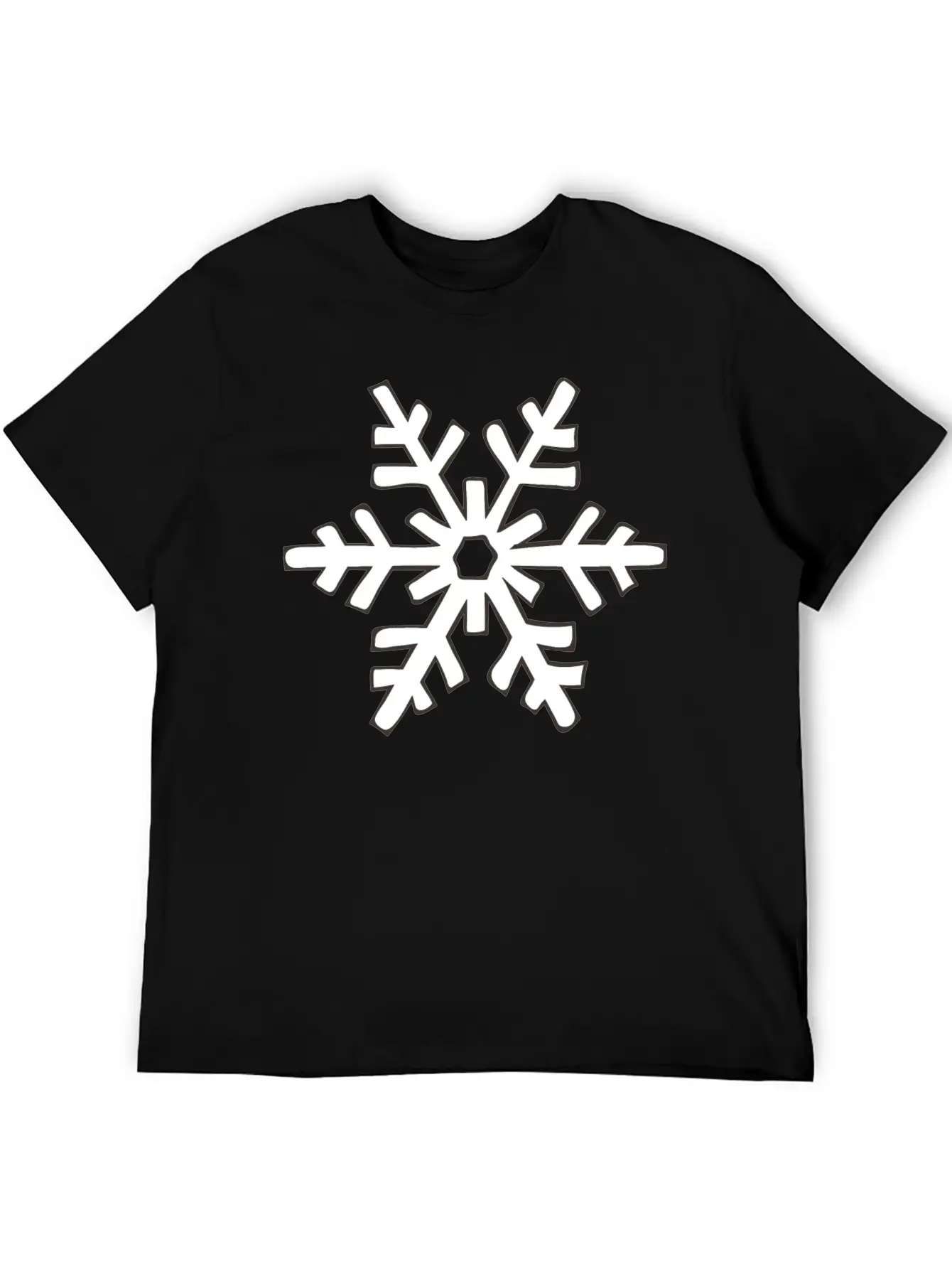 Snowflake 1 Stylish Everyday T-Shirt – Unisex Basic Cotton Tee