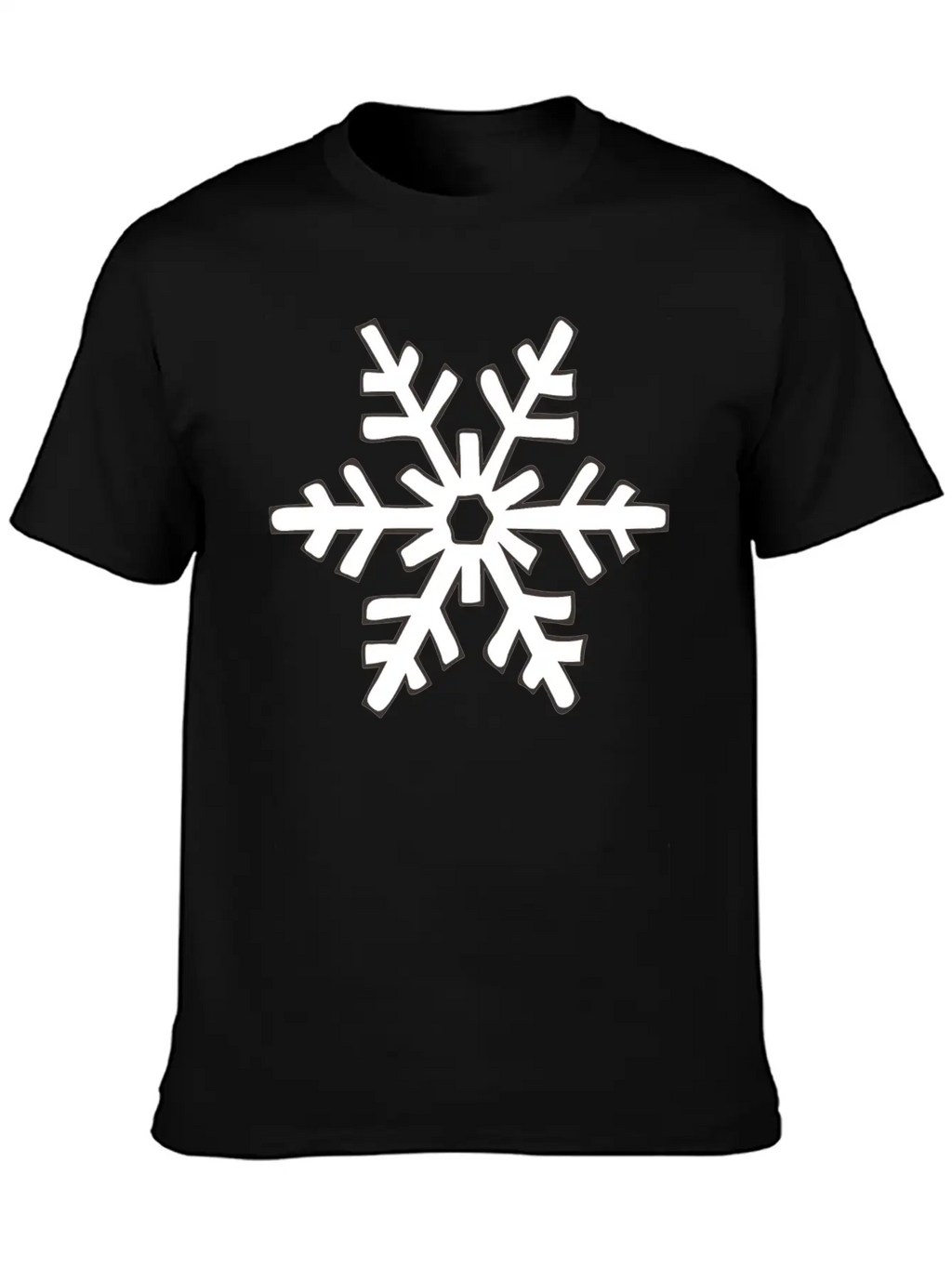 Snowflake 1 Stylish Everyday T-Shirt – Unisex Basic Cotton Tee