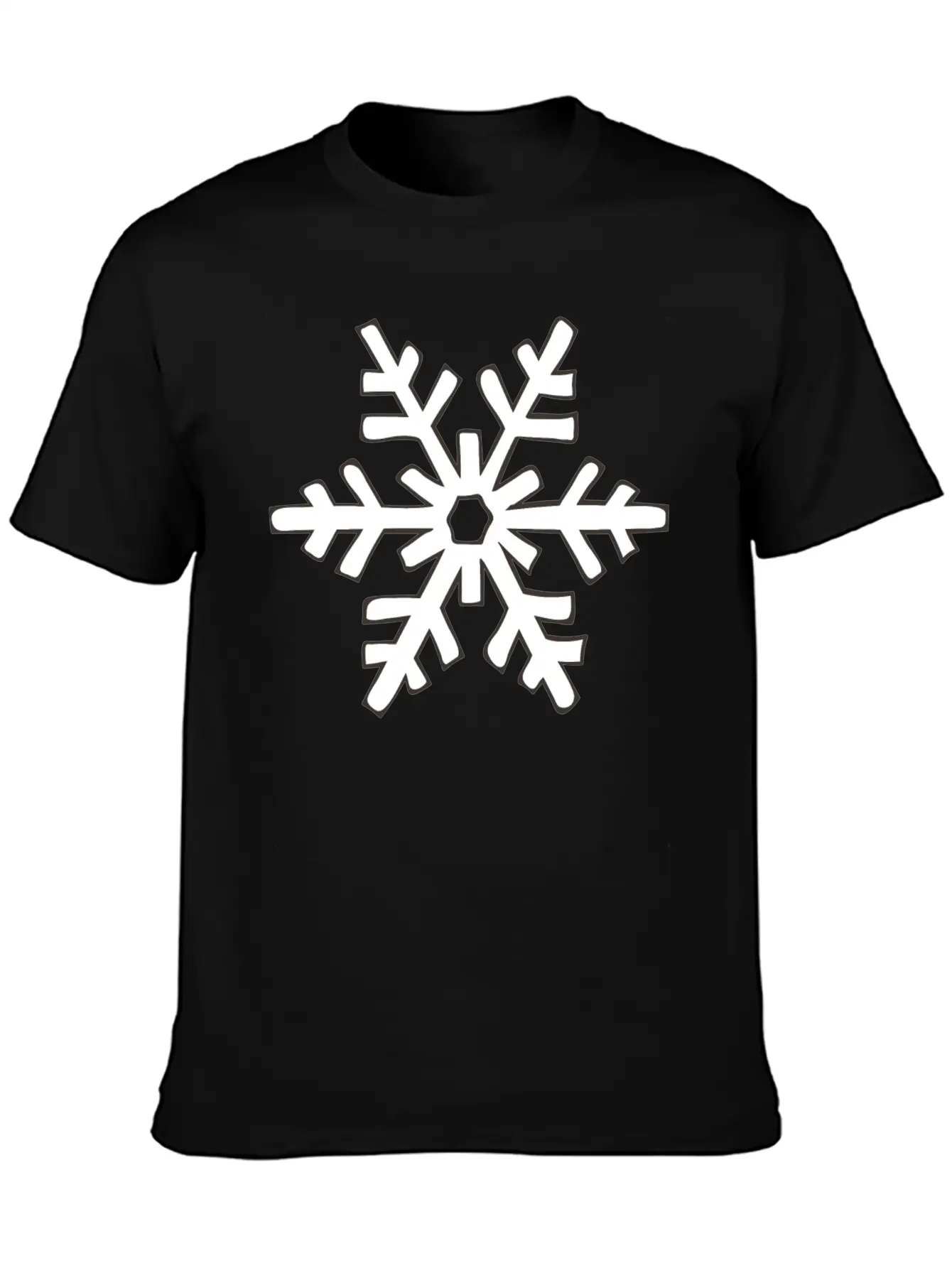Snowflake 1 Stylish Everyday T-Shirt – Unisex Basic Cotton Tee