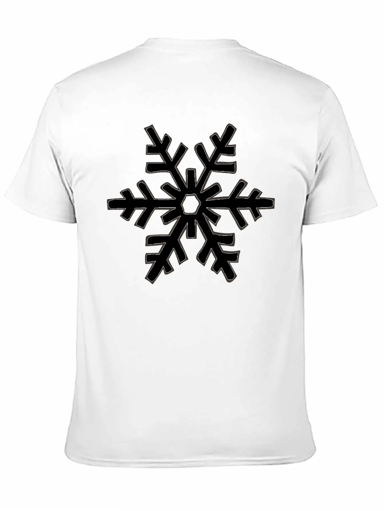 Snowflake 1 Stylish Everyday T-Shirt – Unisex Basic Cotton Tee