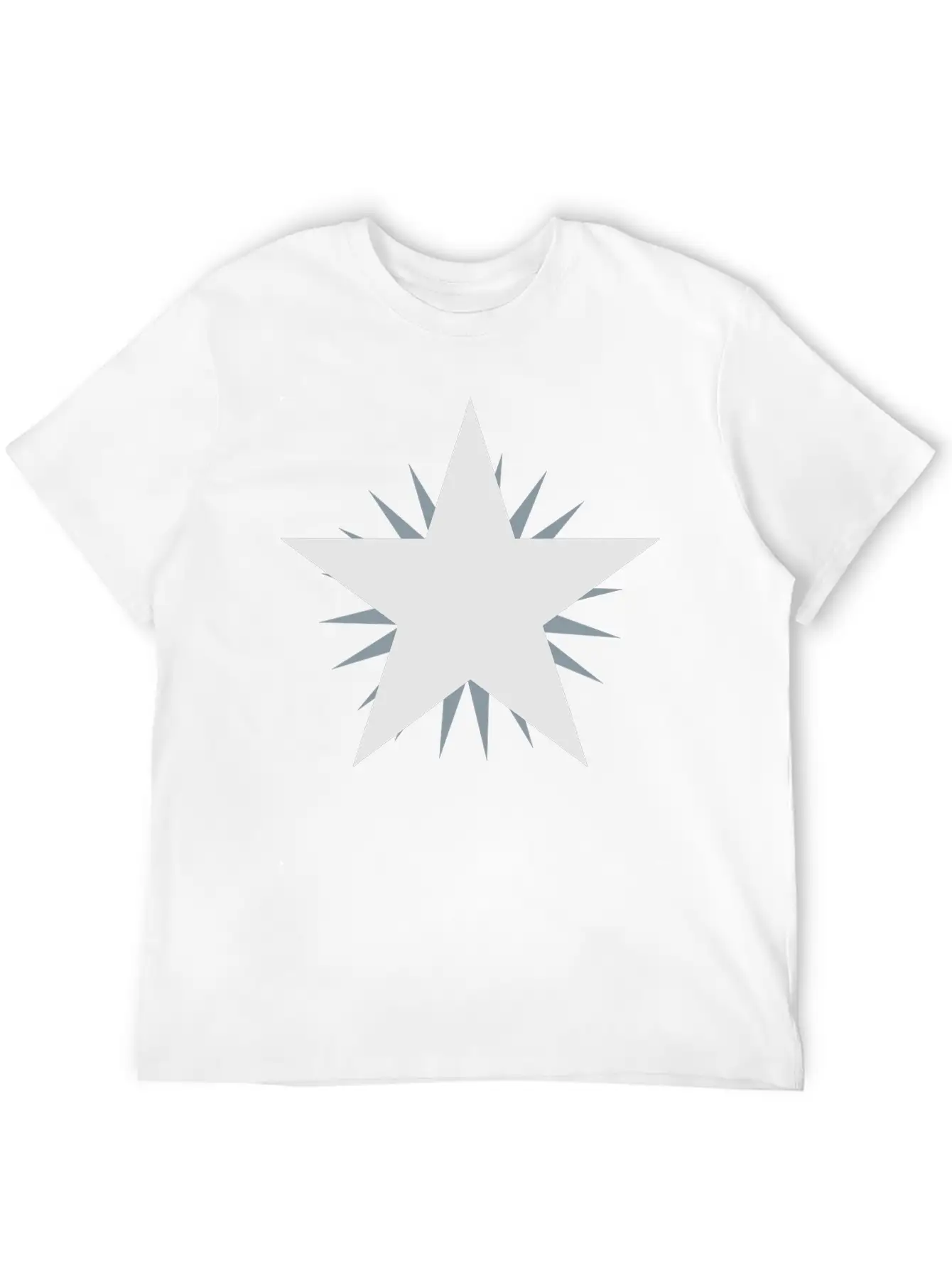 Snowflake Casual Graphic T-Shirt – Simple And Comfortable Daily Wear