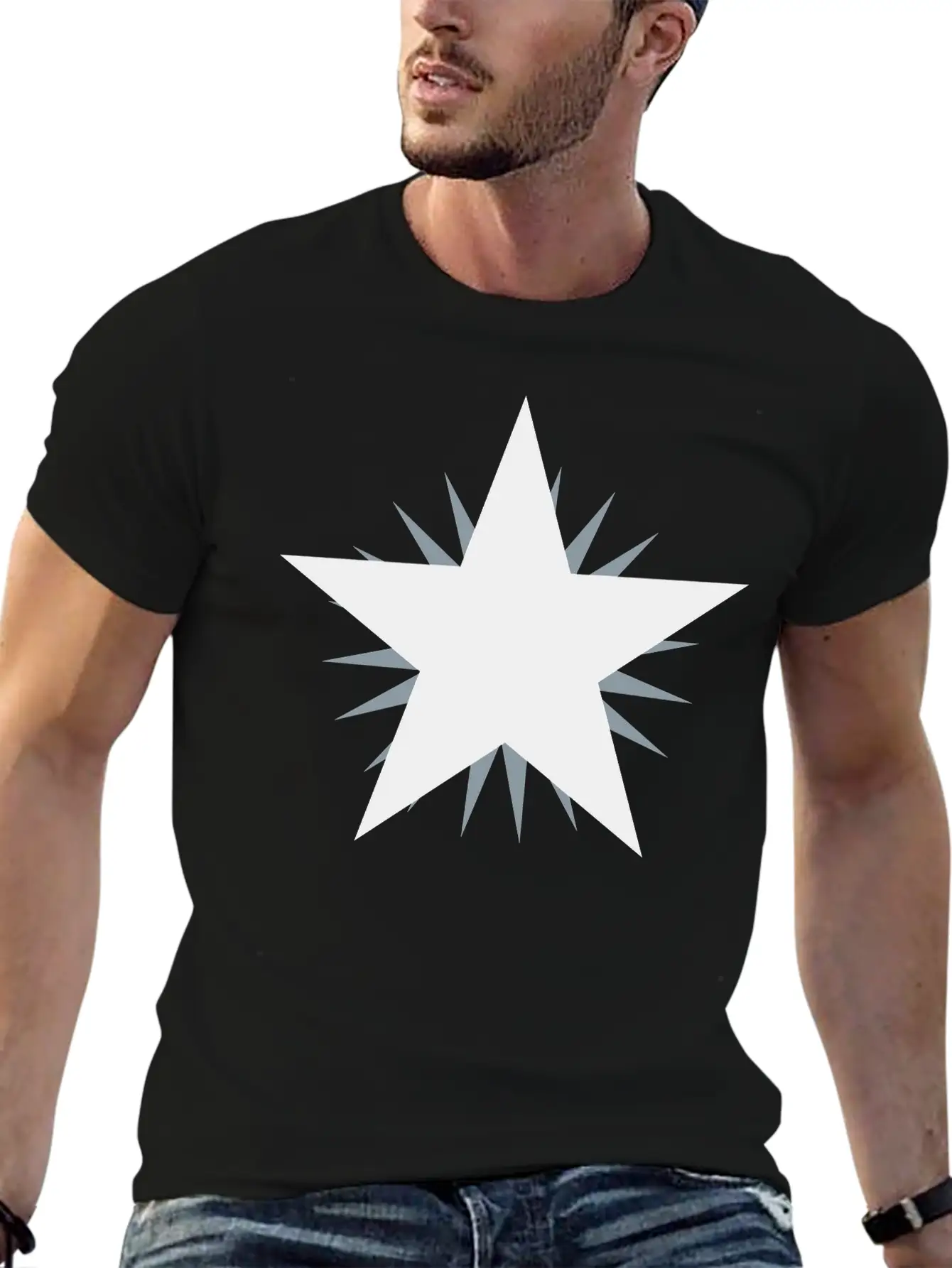 Snowflake Casual Graphic T-Shirt – Simple And Comfortable Daily Wear
