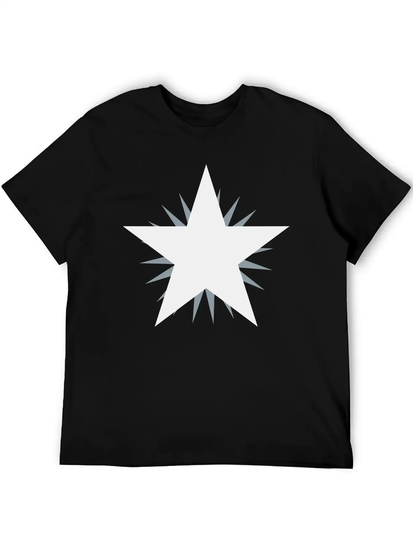 Snowflake Casual Graphic T-Shirt – Simple And Comfortable Daily Wear