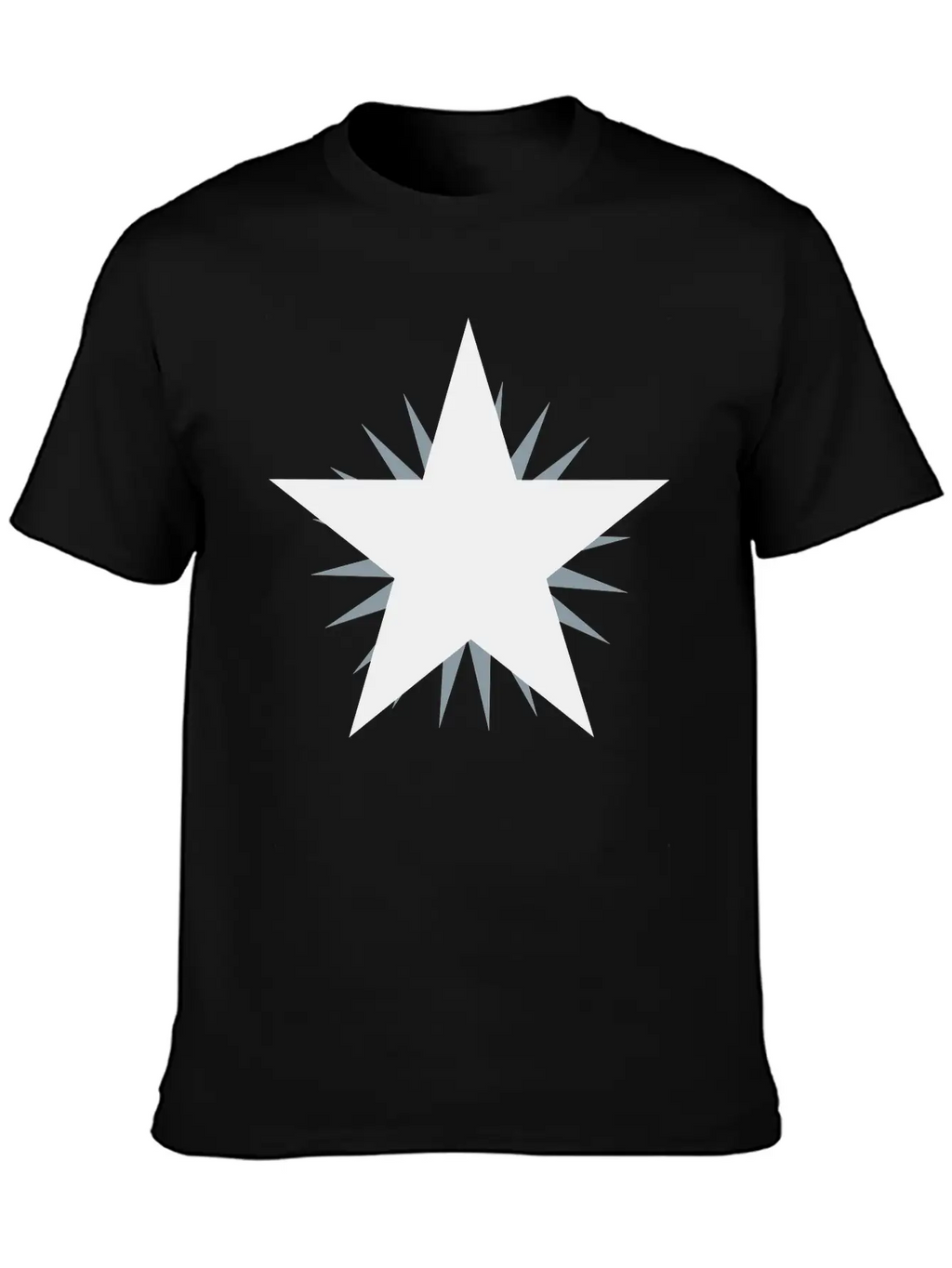Snowflake Casual Graphic T-Shirt – Simple And Comfortable Daily Wear