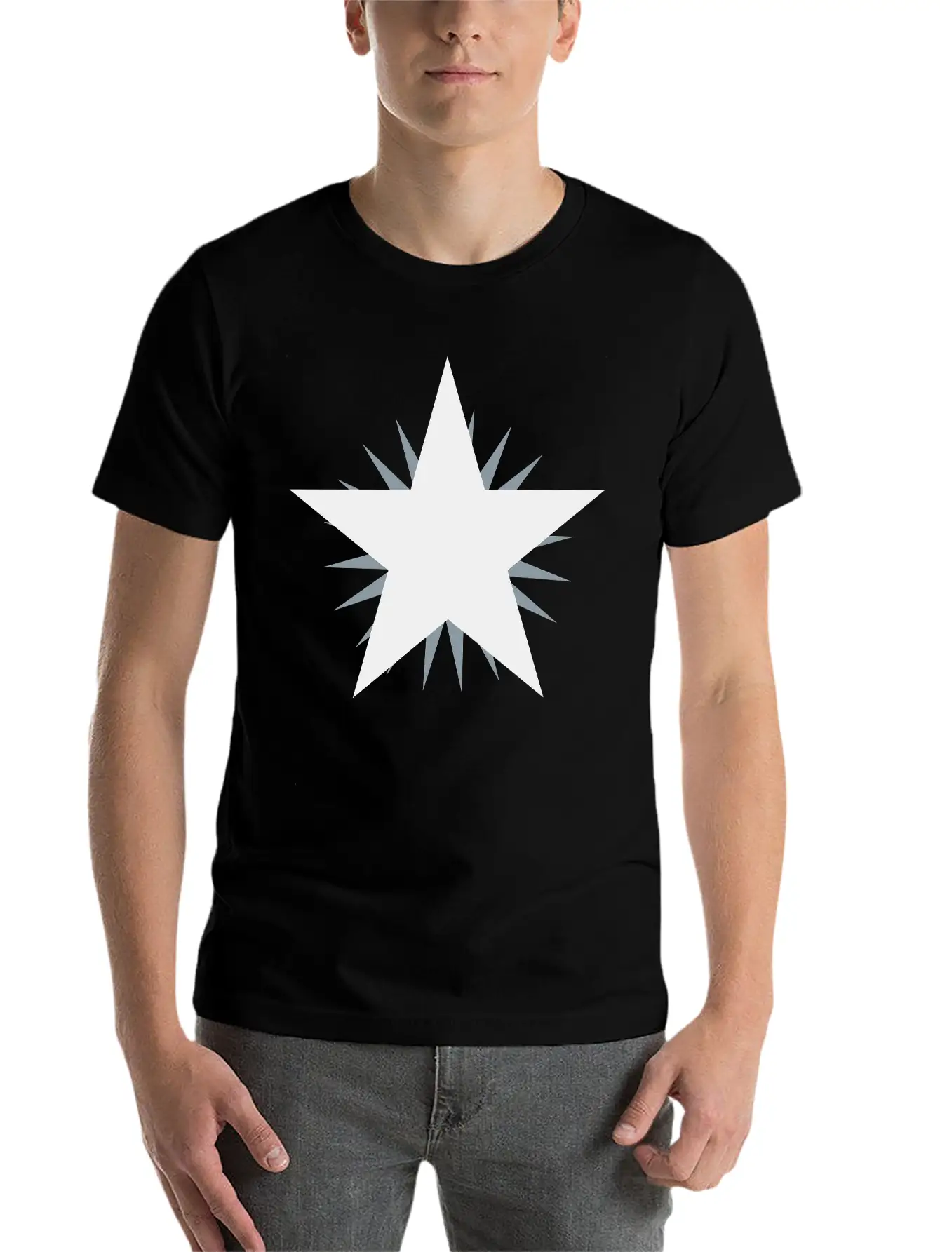 Snowflake Casual Graphic T-Shirt – Simple And Comfortable Daily Wear