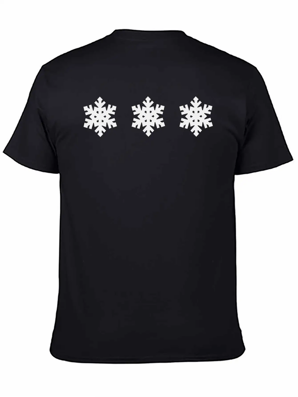 Snowflake Pattern - Christmas Stylish Everyday T-Shirt – Unisex Basic Cotton Tee