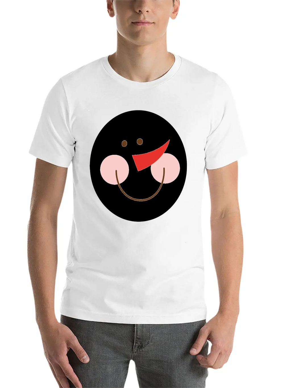 Snowman Casual Graphic T-Shirt – Simple And Comfortable Daily Wear