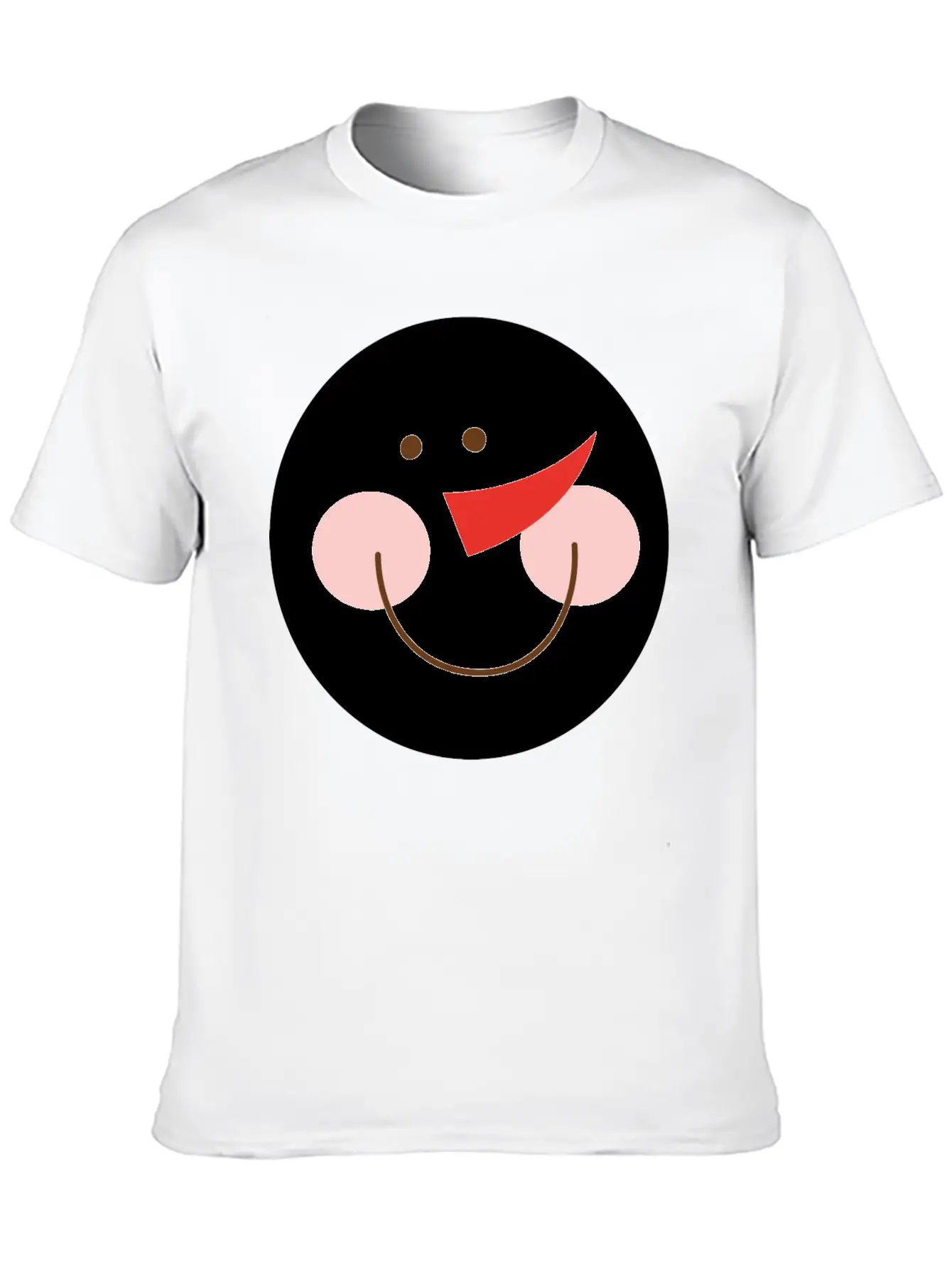 Snowman Casual Graphic T-Shirt – Simple And Comfortable Daily Wear