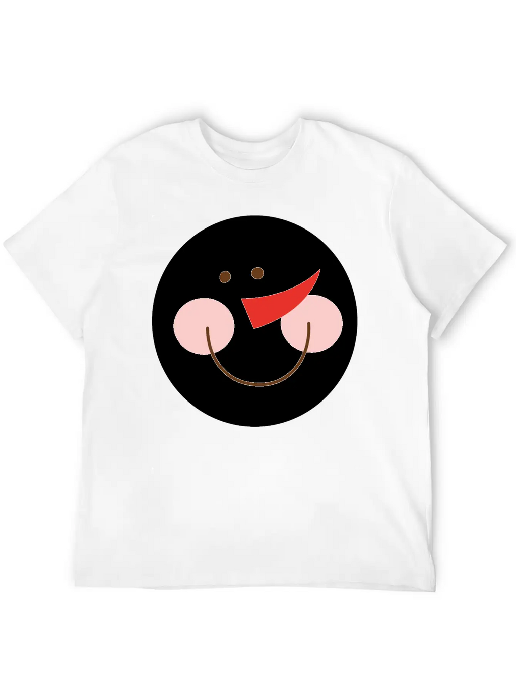 Snowman Casual Graphic T-Shirt – Simple And Comfortable Daily Wear