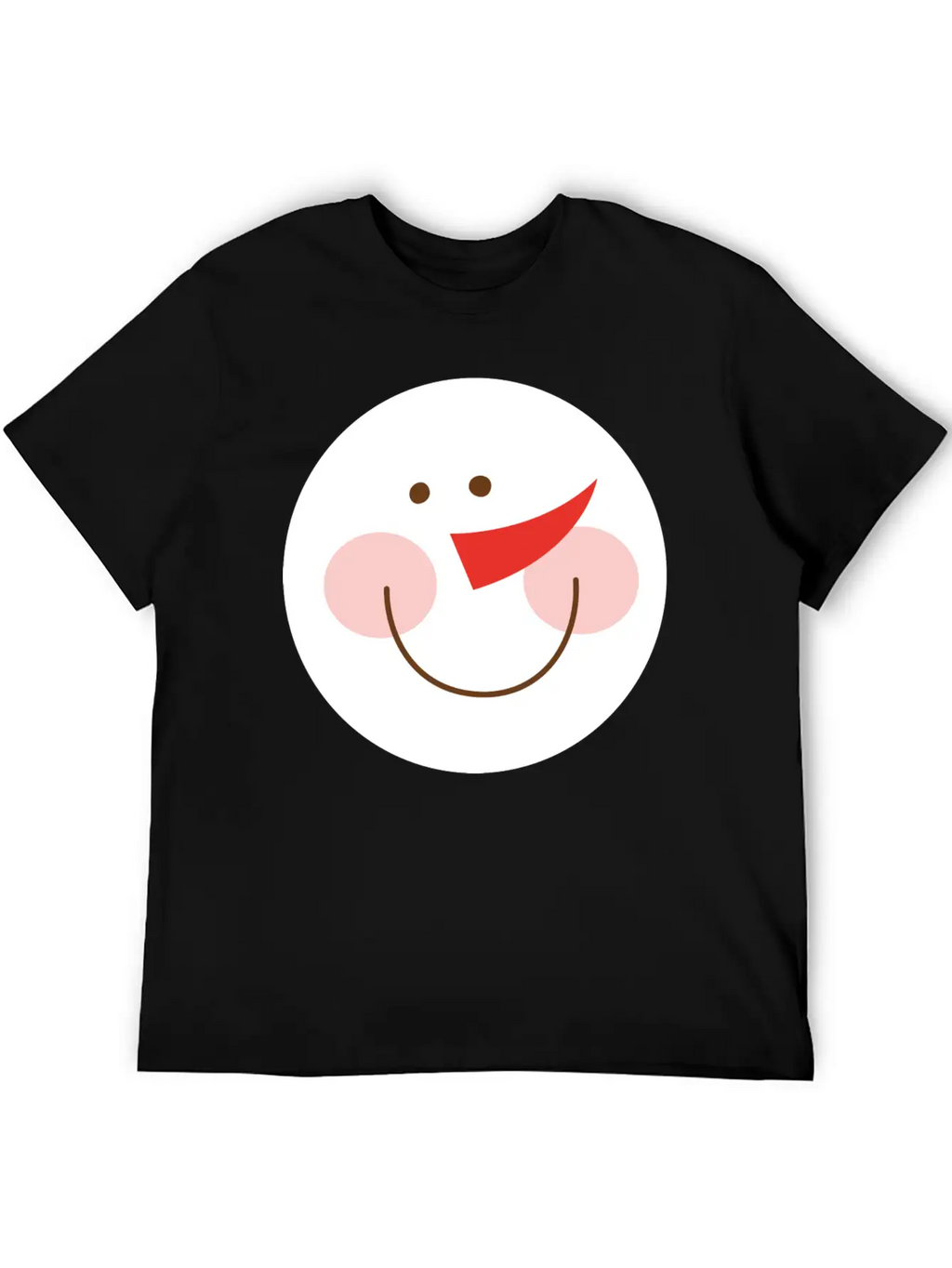 Snowman Casual Graphic T-Shirt – Simple And Comfortable Daily Wear