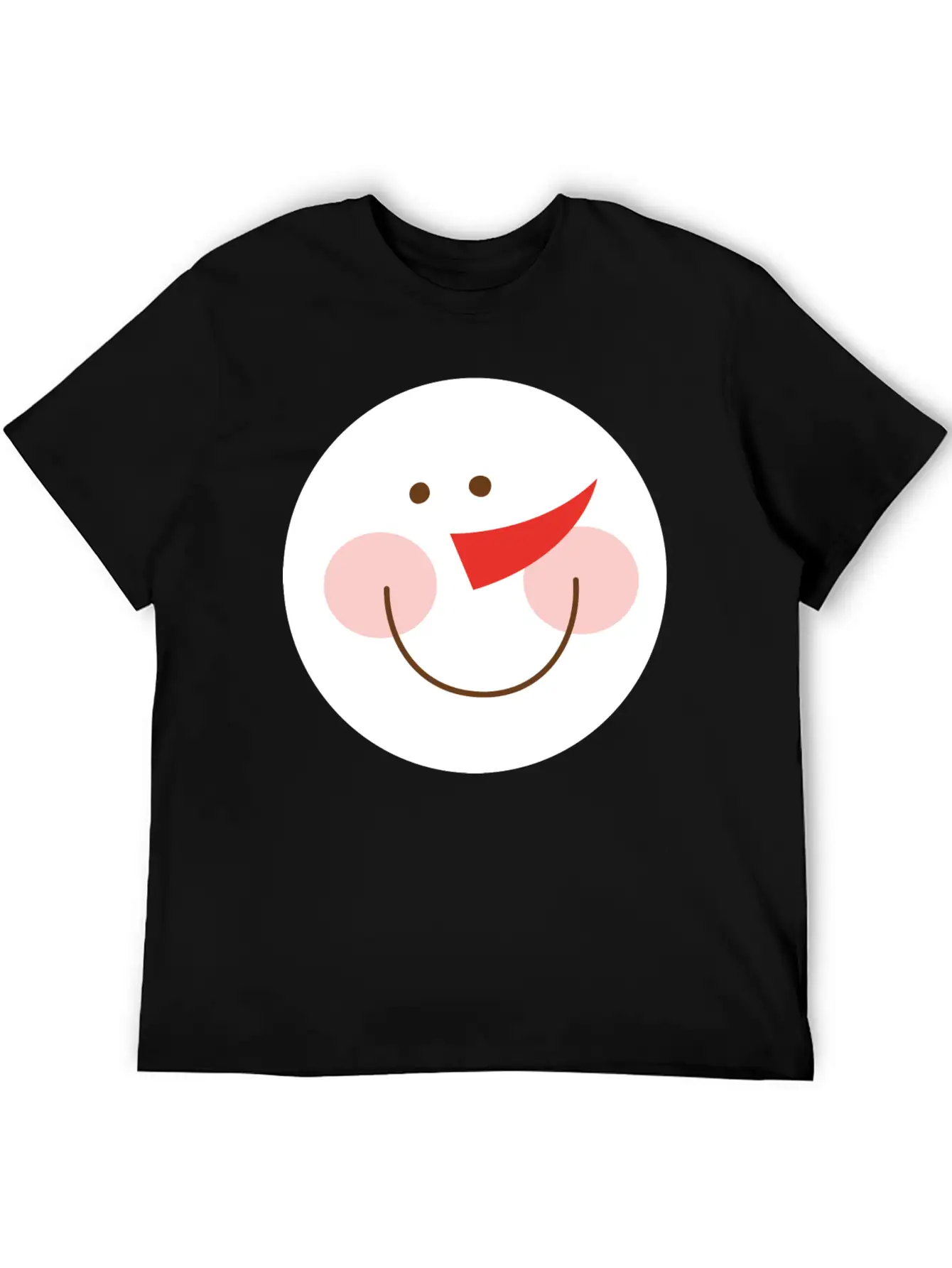 Snowman Casual Graphic T-Shirt – Simple And Comfortable Daily Wear
