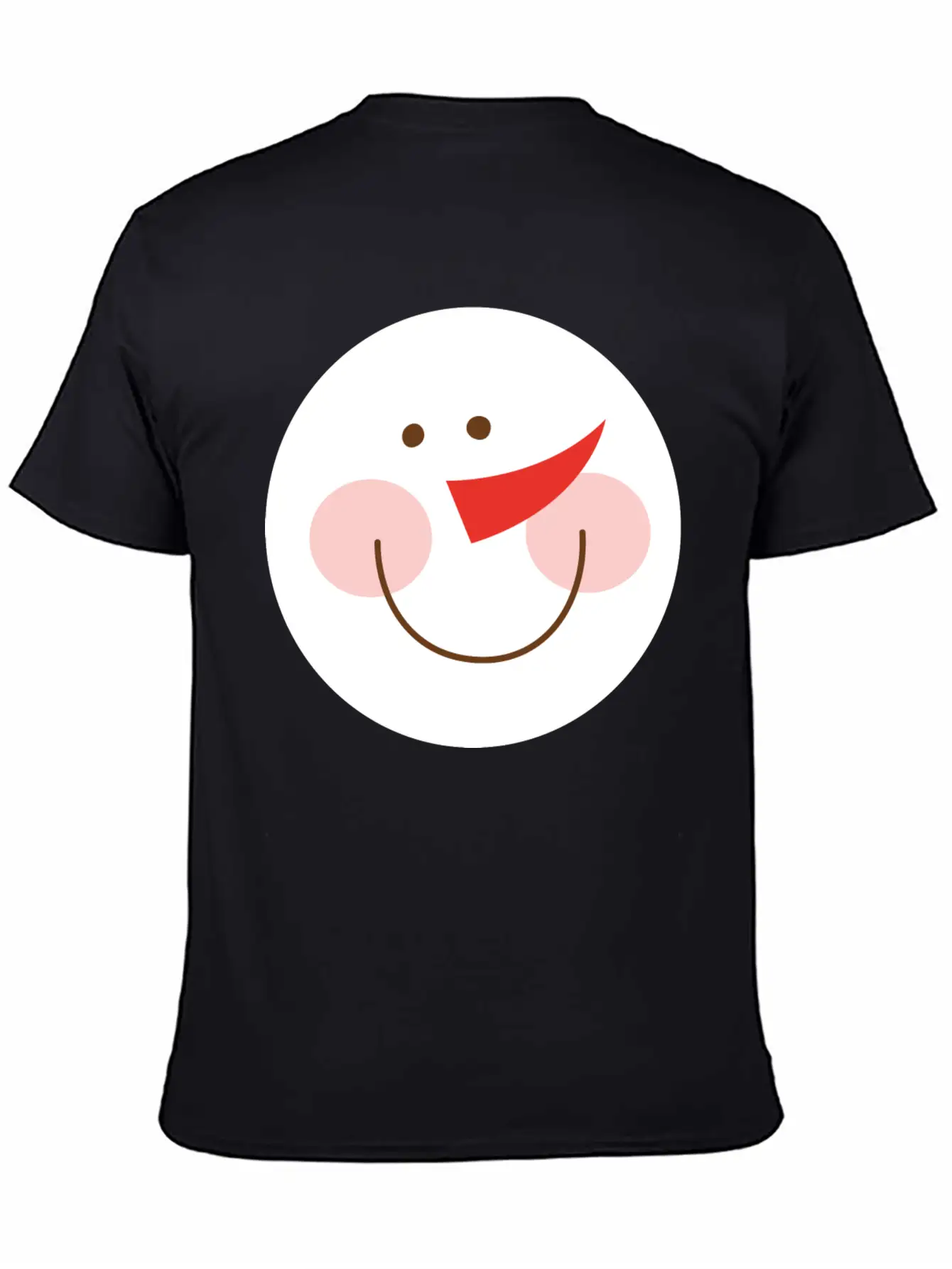 Snowman Casual Graphic T-Shirt – Simple And Comfortable Daily Wear