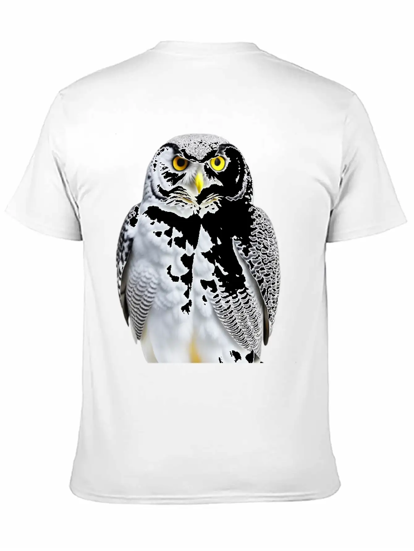 Snowy Owl Graphic Unisex Casual T-Shirt – Clean Design For Daily Comfort
