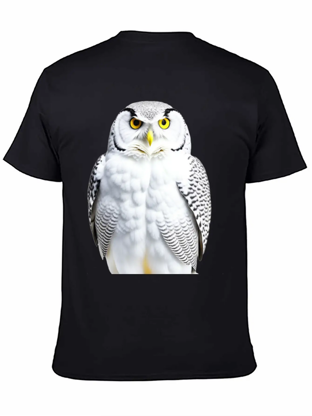 Snowy Owl Graphic Unisex Casual T-Shirt – Clean Design For Daily Comfort