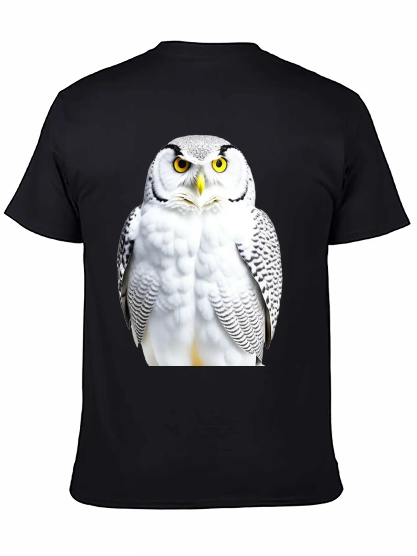 Snowy Owl Graphic Unisex Casual T-Shirt – Clean Design For Daily Comfort