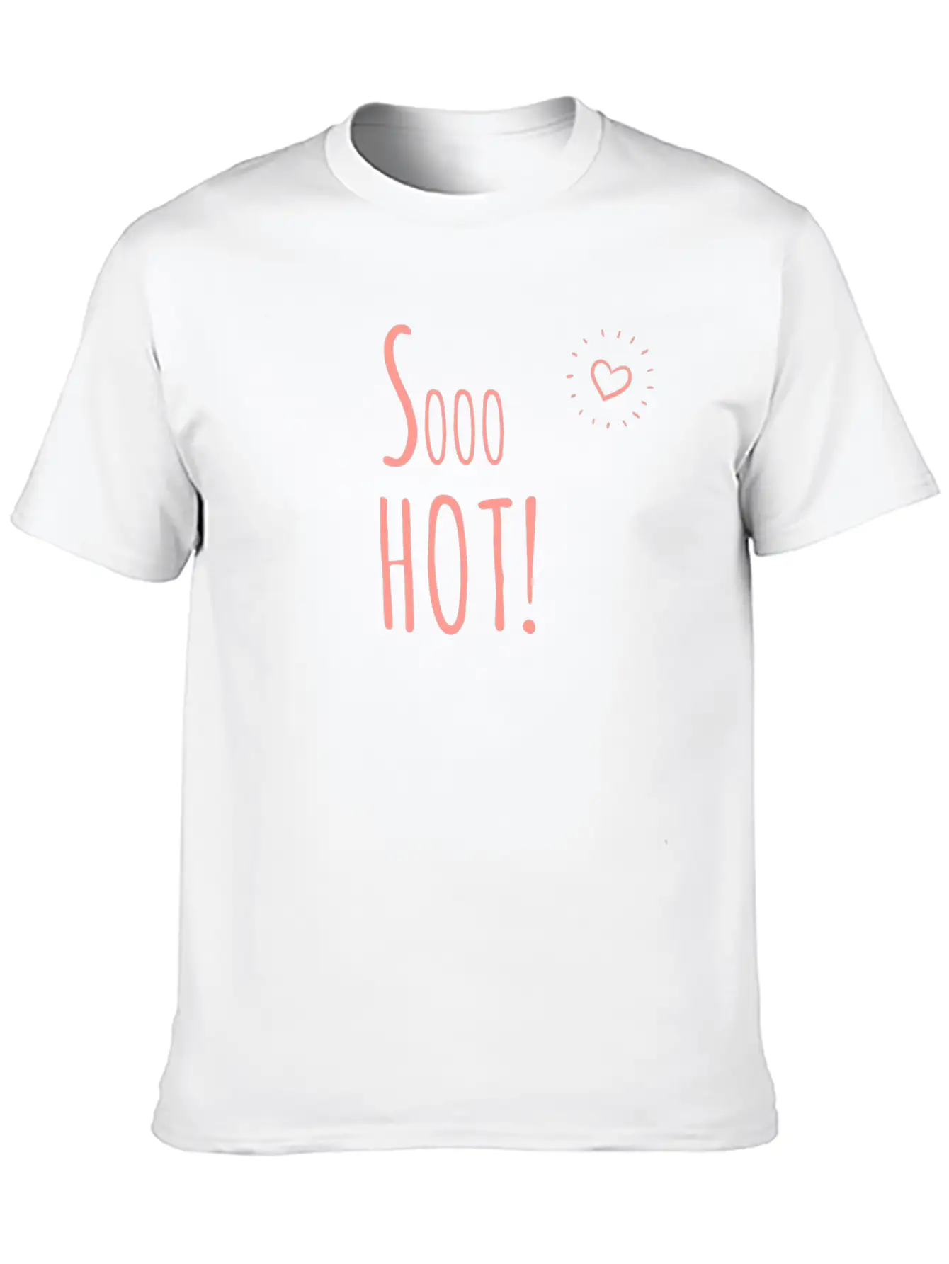 So Hot - Girly Sexy Designs Casual Graphic T-Shirt – Simple And Comfortable Daily Wear