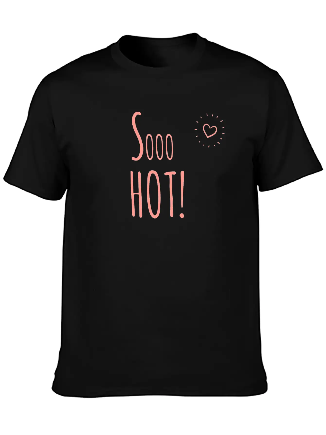 So Hot - Girly Sexy Designs Casual Graphic T-Shirt – Simple And Comfortable Daily Wear