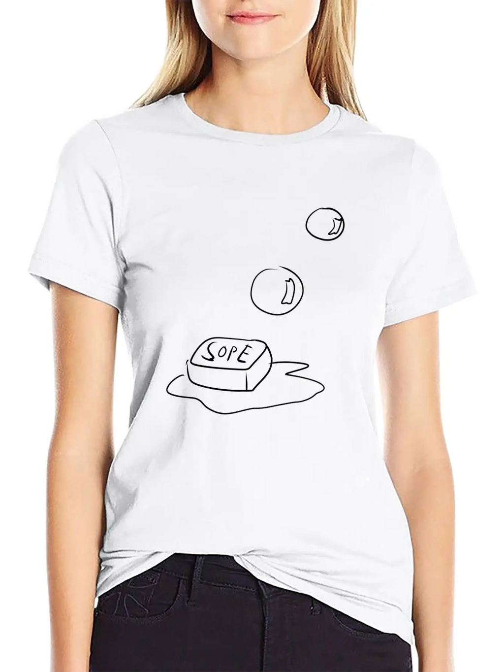 Soap Bubbles Cleanliness Unisex Casual T-Shirt – Clean Design For Daily Comfort