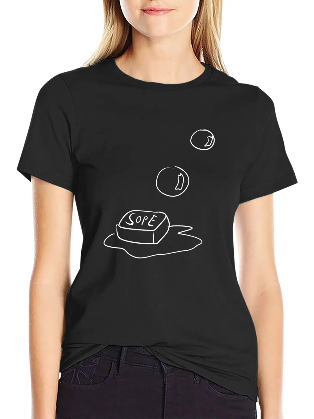 Soap Bubbles Cleanliness Unisex Casual T-Shirt – Clean Design For Daily Comfort