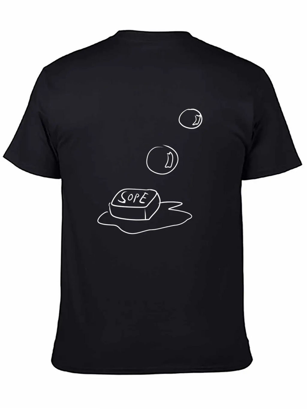 Soap Bubbles Cleanliness Unisex Casual T-Shirt – Clean Design For Daily Comfort