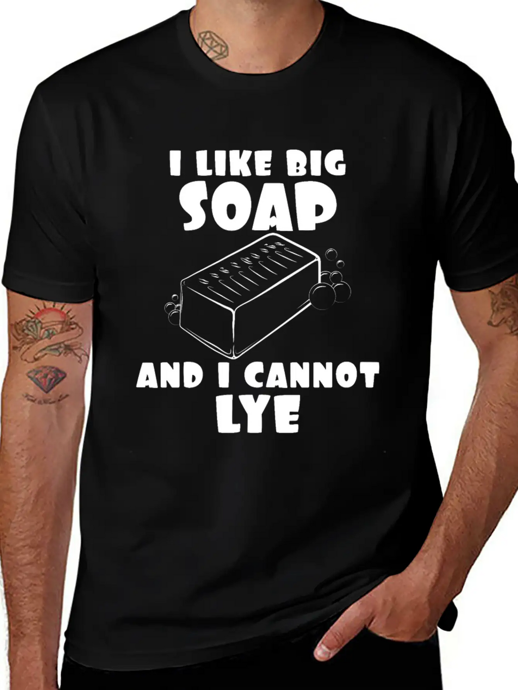 Soap I Like Cannot Lye Lie Unisex Casual T-Shirt – Clean Design For Daily Comfort