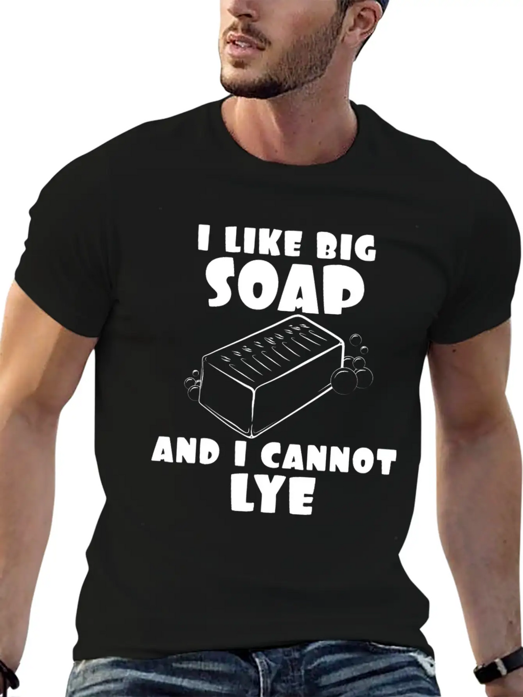 Soap I Like Cannot Lye Lie Unisex Casual T-Shirt – Clean Design For Daily Comfort