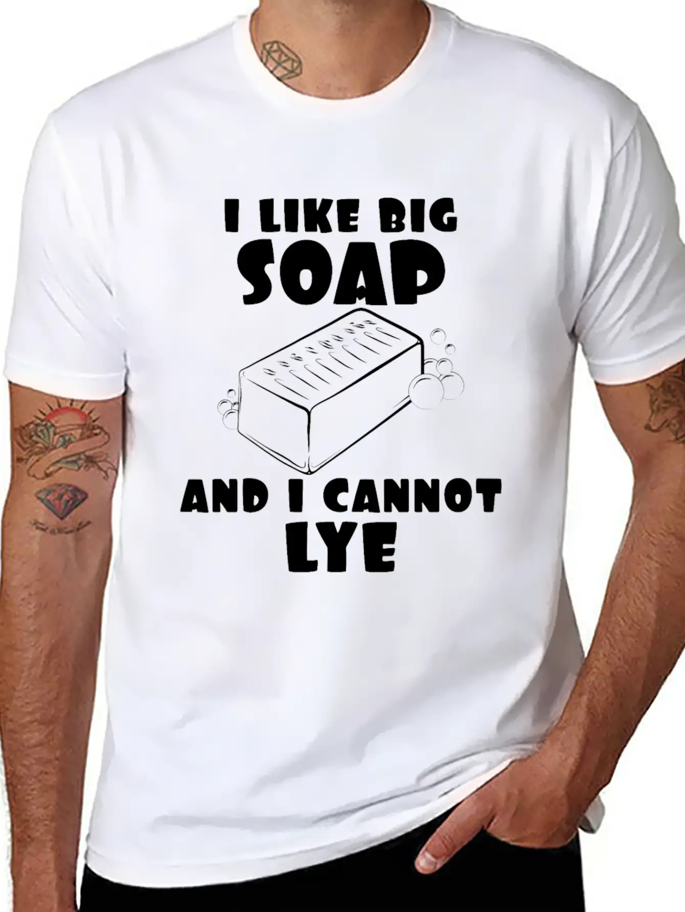 Soap I Like Cannot Lye Lie Unisex Casual T-Shirt – Clean Design For Daily Comfort