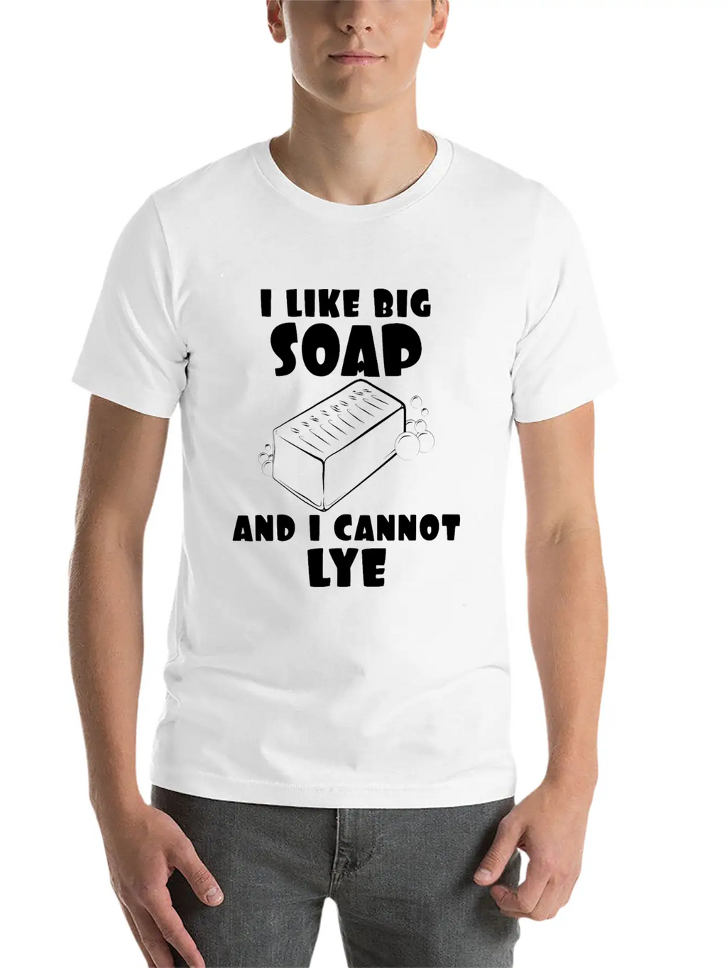 Soap I Like Cannot Lye Lie Unisex Casual T-Shirt – Clean Design For Daily Comfort