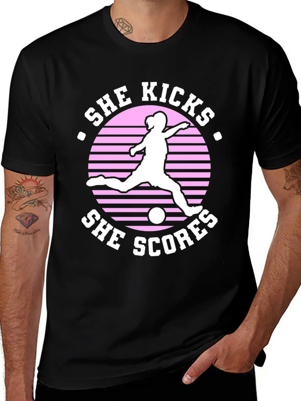 Soccer Girl Team Outfit For Players + Fans Unisex Short Sleeve Soft Cotton T-Shirt – Casual Everyday Wear