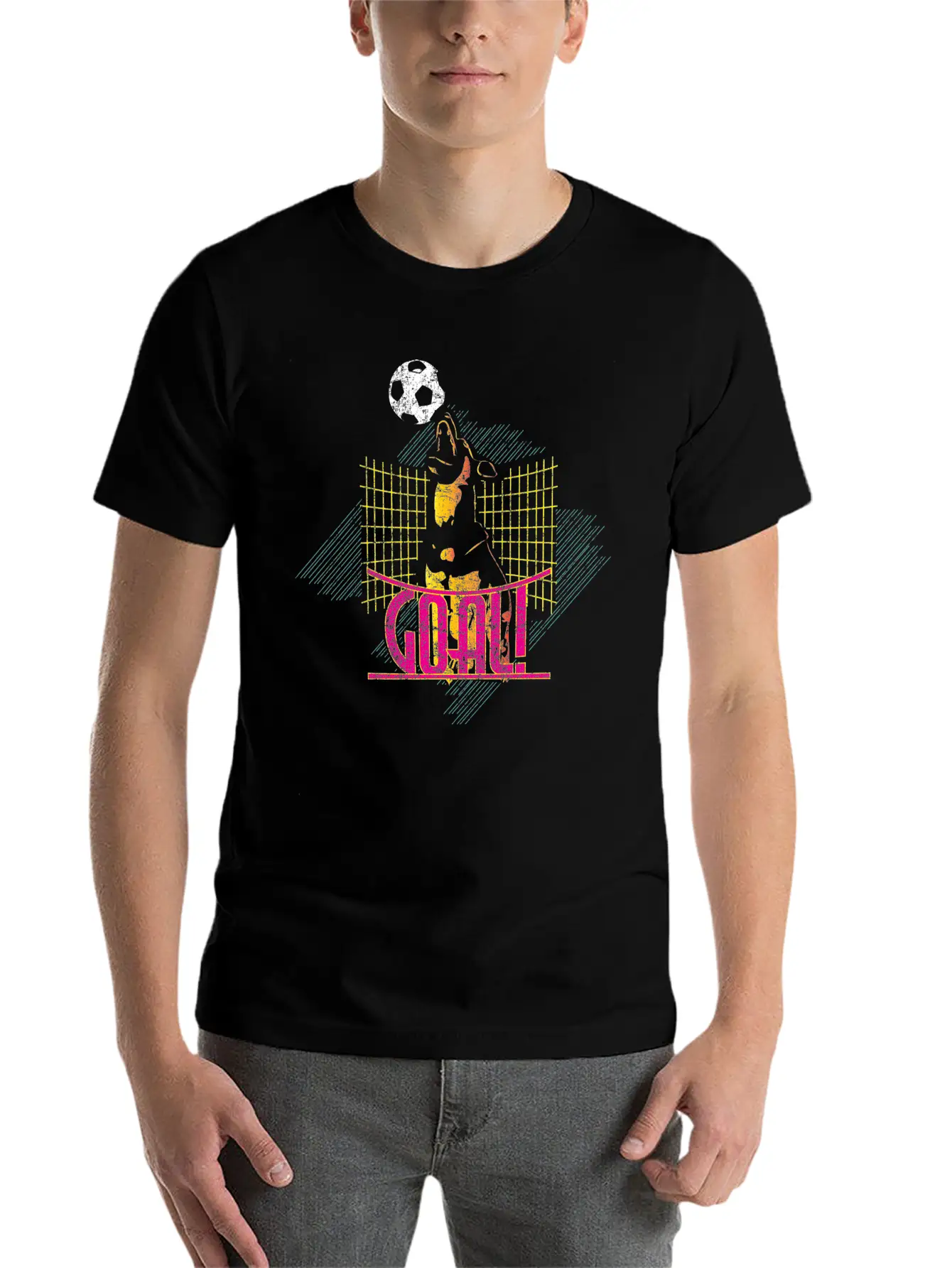 Soccer Goal Gift Idea Unisex Casual T-Shirt – Clean Design For Daily Comfort