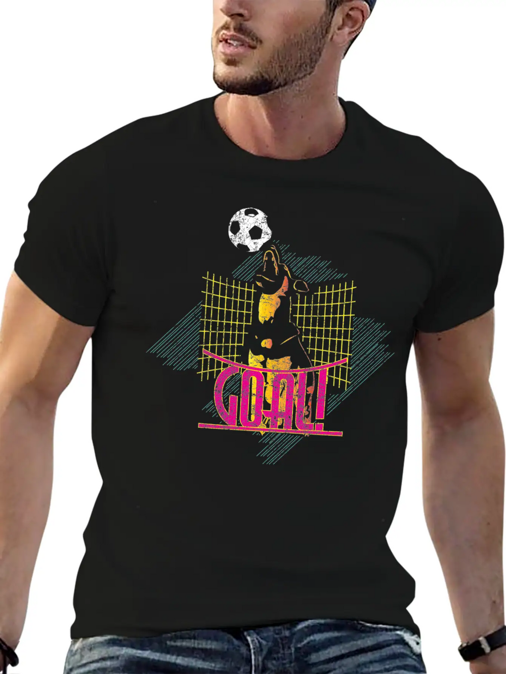Soccer Goal Gift Idea Unisex Casual T-Shirt – Clean Design For Daily Comfort