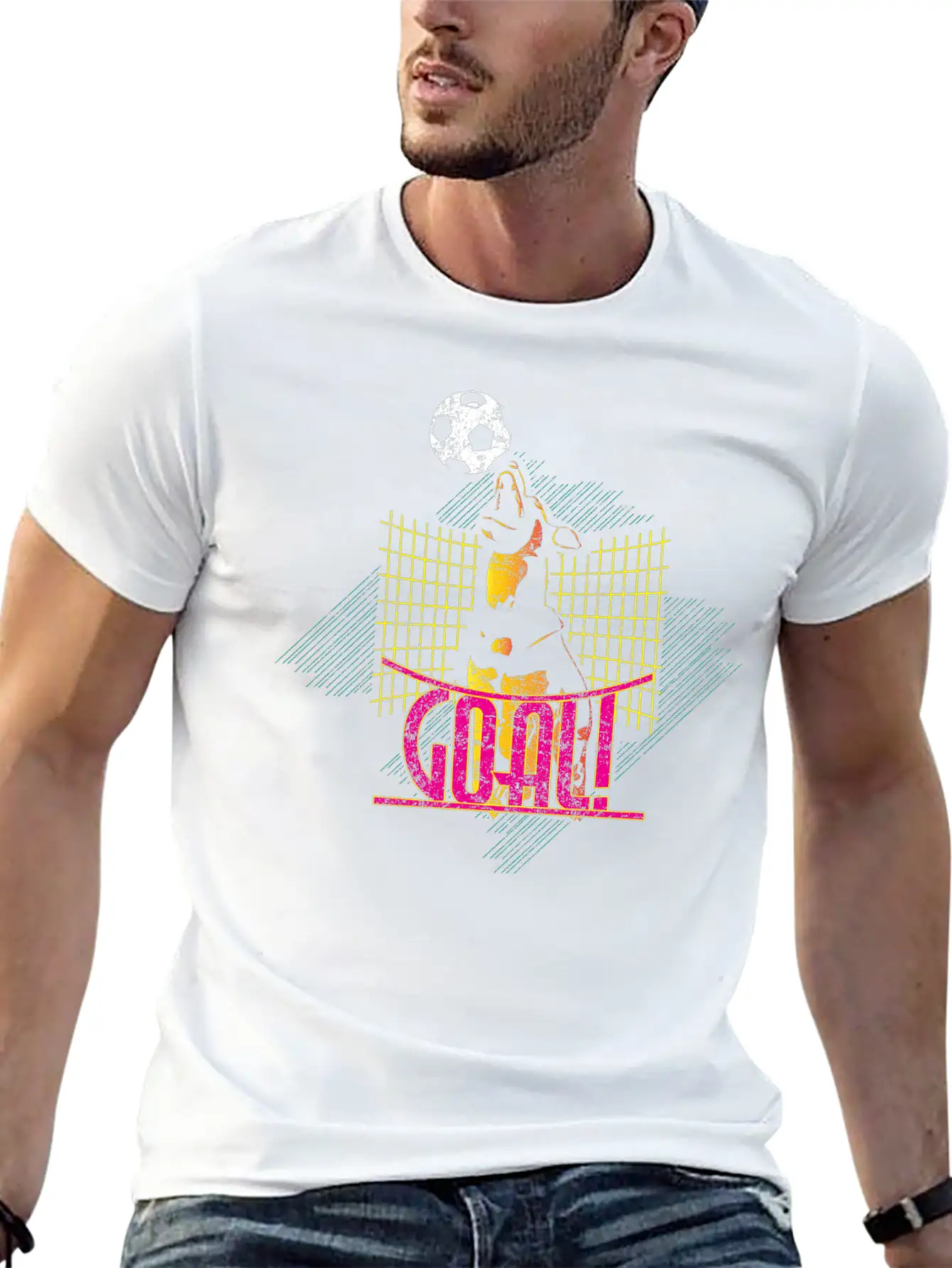 Soccer Goal Gift Idea Unisex Casual T-Shirt – Clean Design For Daily Comfort