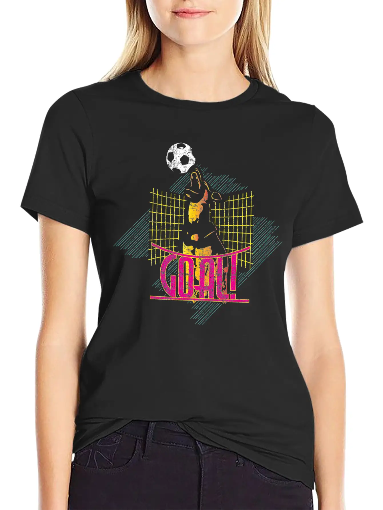 Soccer Goal Gift Idea Unisex Casual T-Shirt – Clean Design For Daily Comfort