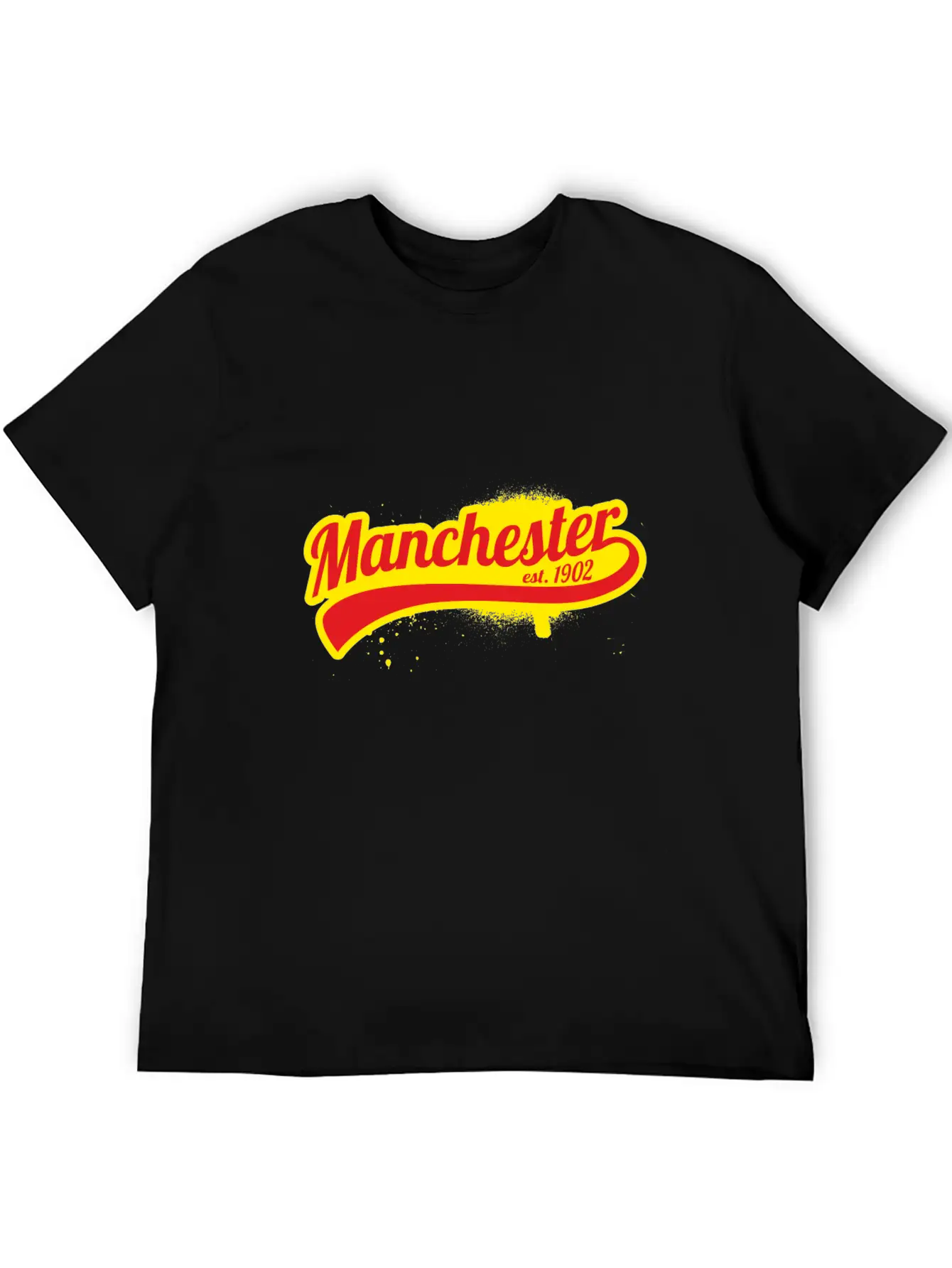 Soccer League England Manchester 1902 Premier Stylish Everyday T-Shirt – Unisex Basic Cotton Tee