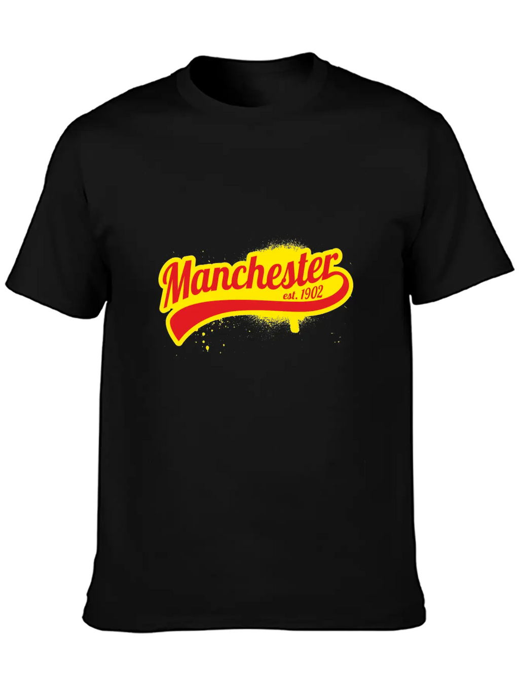Soccer League England Manchester 1902 Premier Stylish Everyday T-Shirt – Unisex Basic Cotton Tee