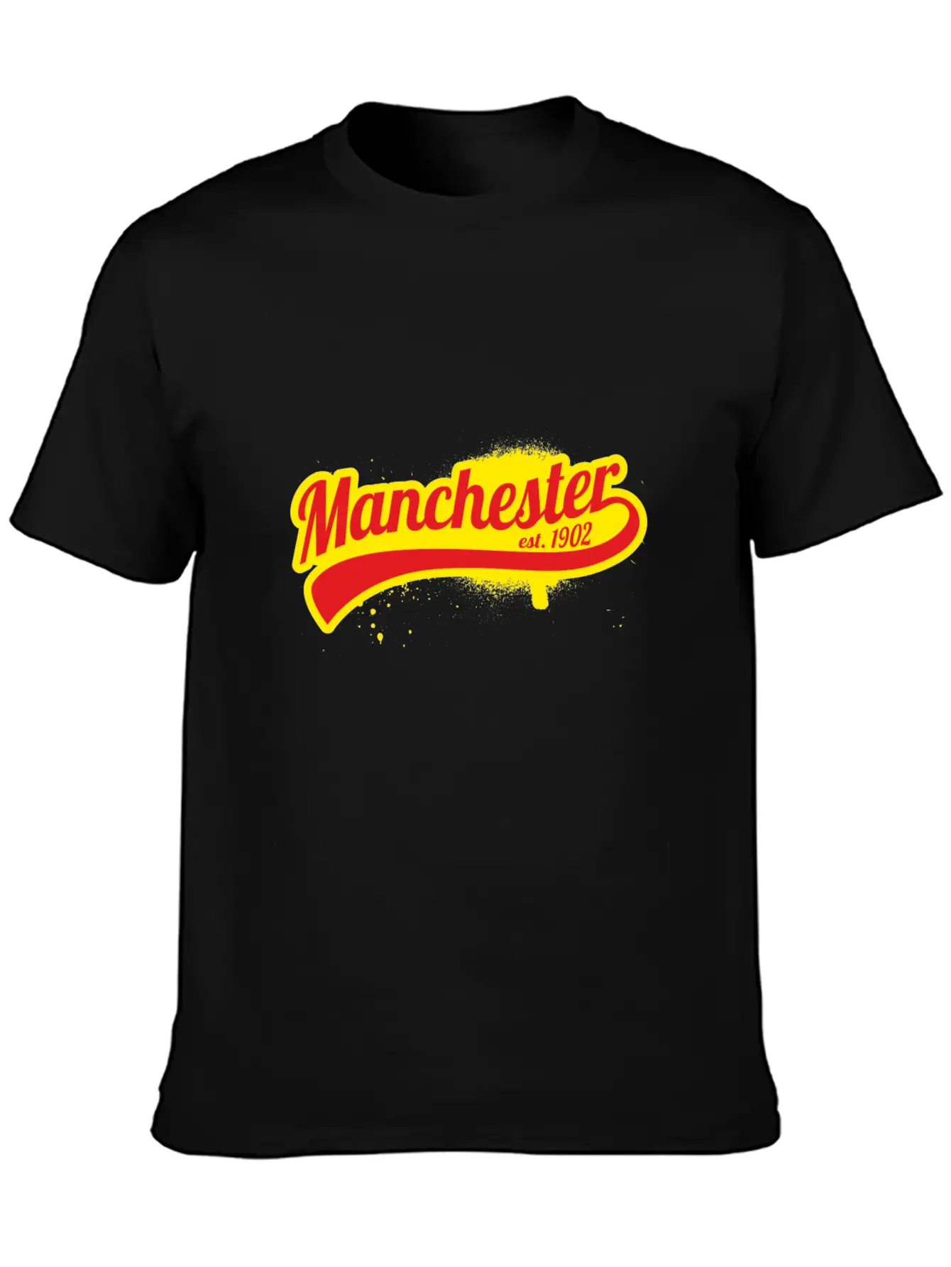 Soccer League England Manchester 1902 Premier Stylish Everyday T-Shirt – Unisex Basic Cotton Tee