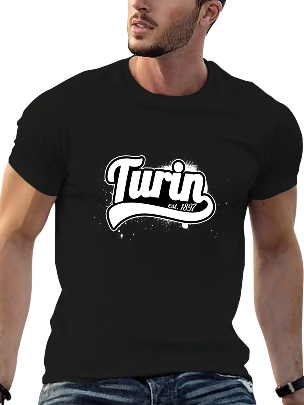 Soccer League Italy Italia Turin 1867 Lig Cup Classic Fit Graphic Tee For Daily Comfort – Unisex Cotton Shirt