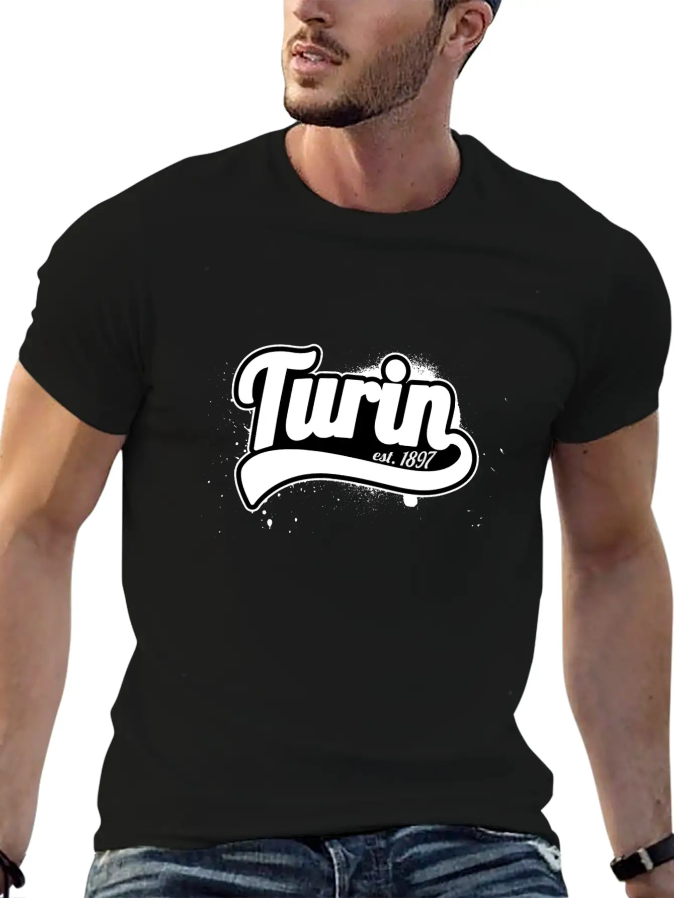 Soccer League Italy Italia Turin 1867 Lig Cup Classic Fit Graphic Tee For Daily Comfort – Unisex Cotton Shirt